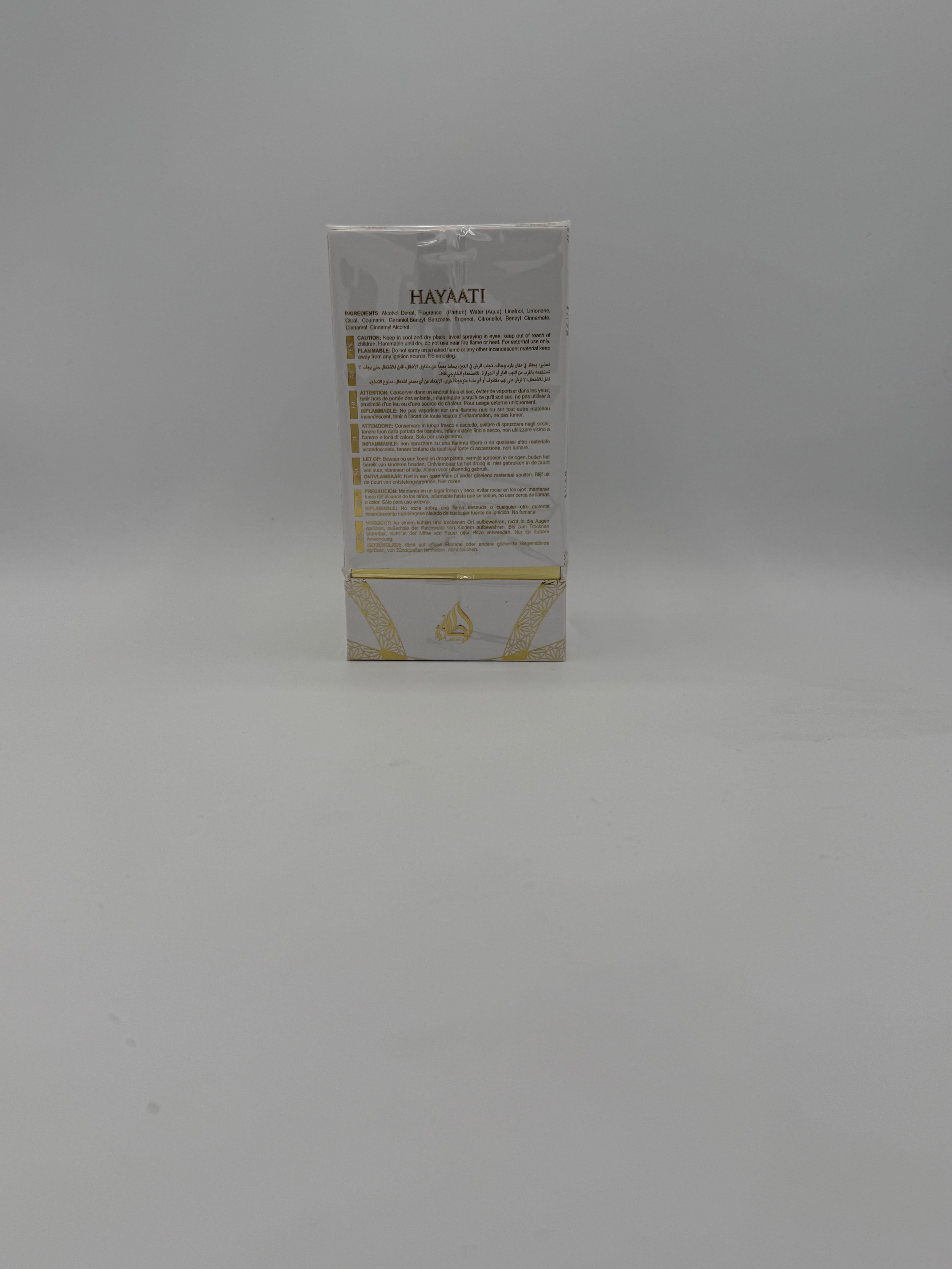 BLOCK36:PROFUMO ARABO  LATTAFA HAYAATI GOLD ELIXIR EDP 100ML