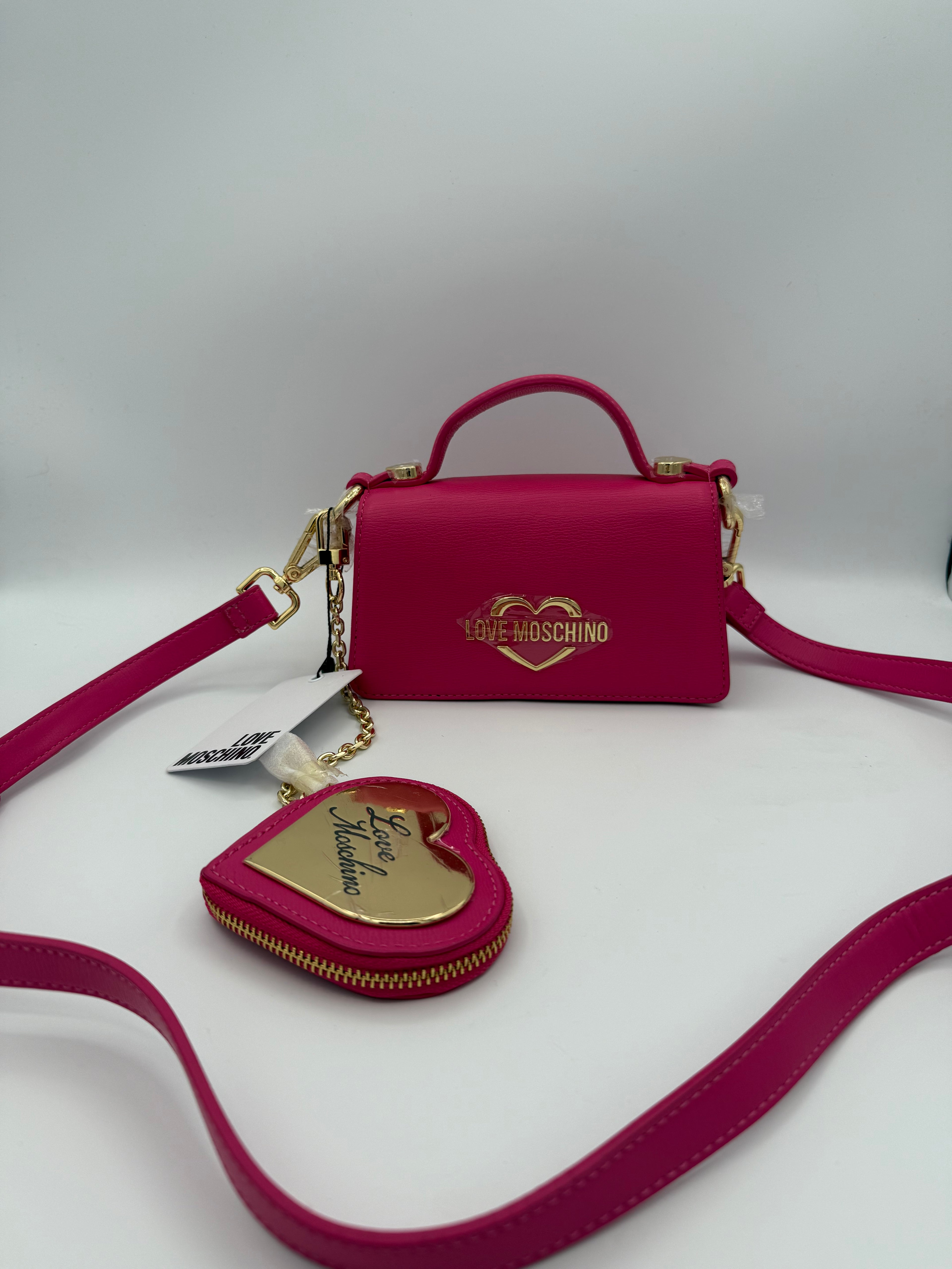 BORSA A MANO - FUXIA