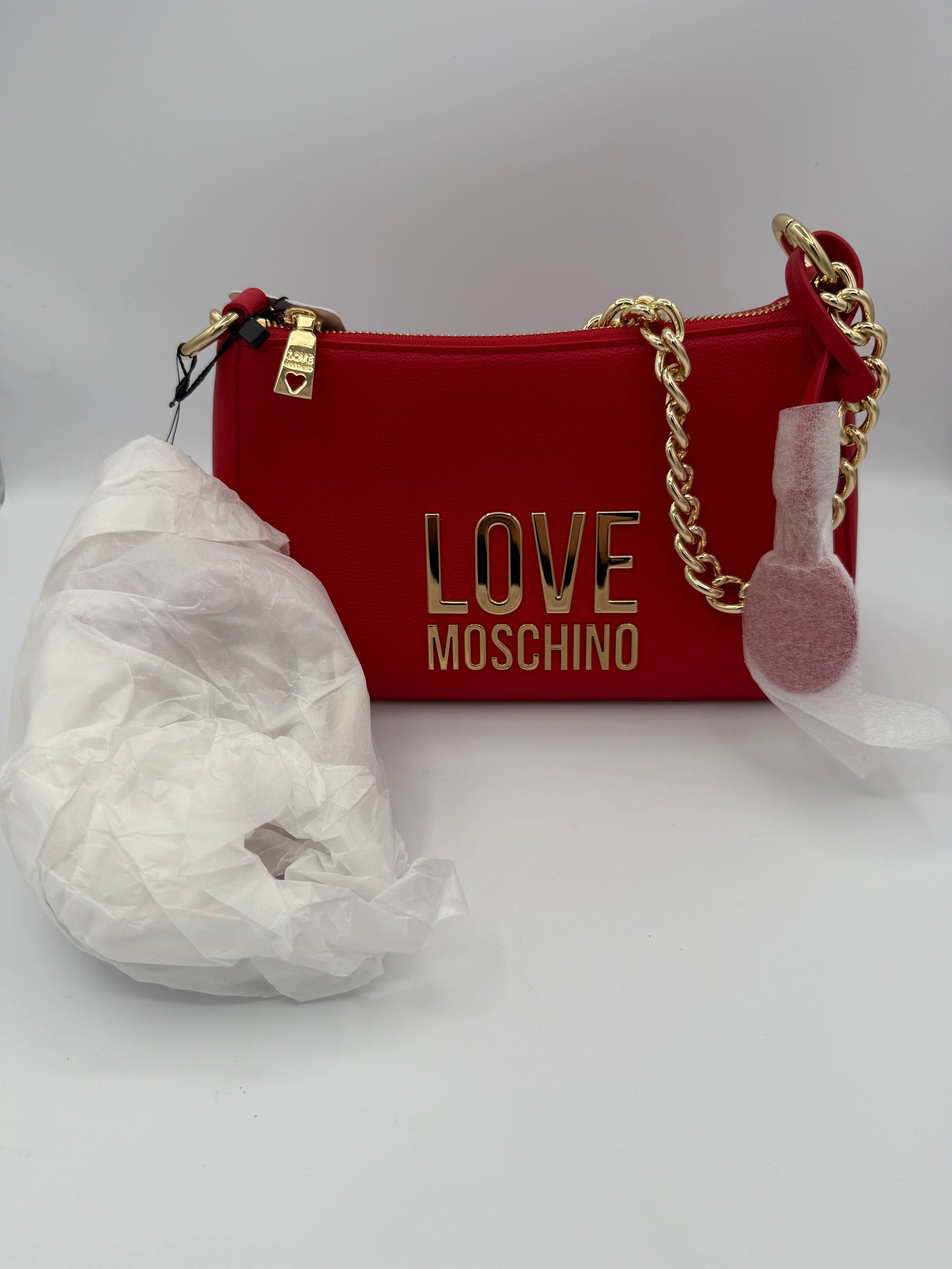 BORSA CON TRACOLLA COL ROSSO