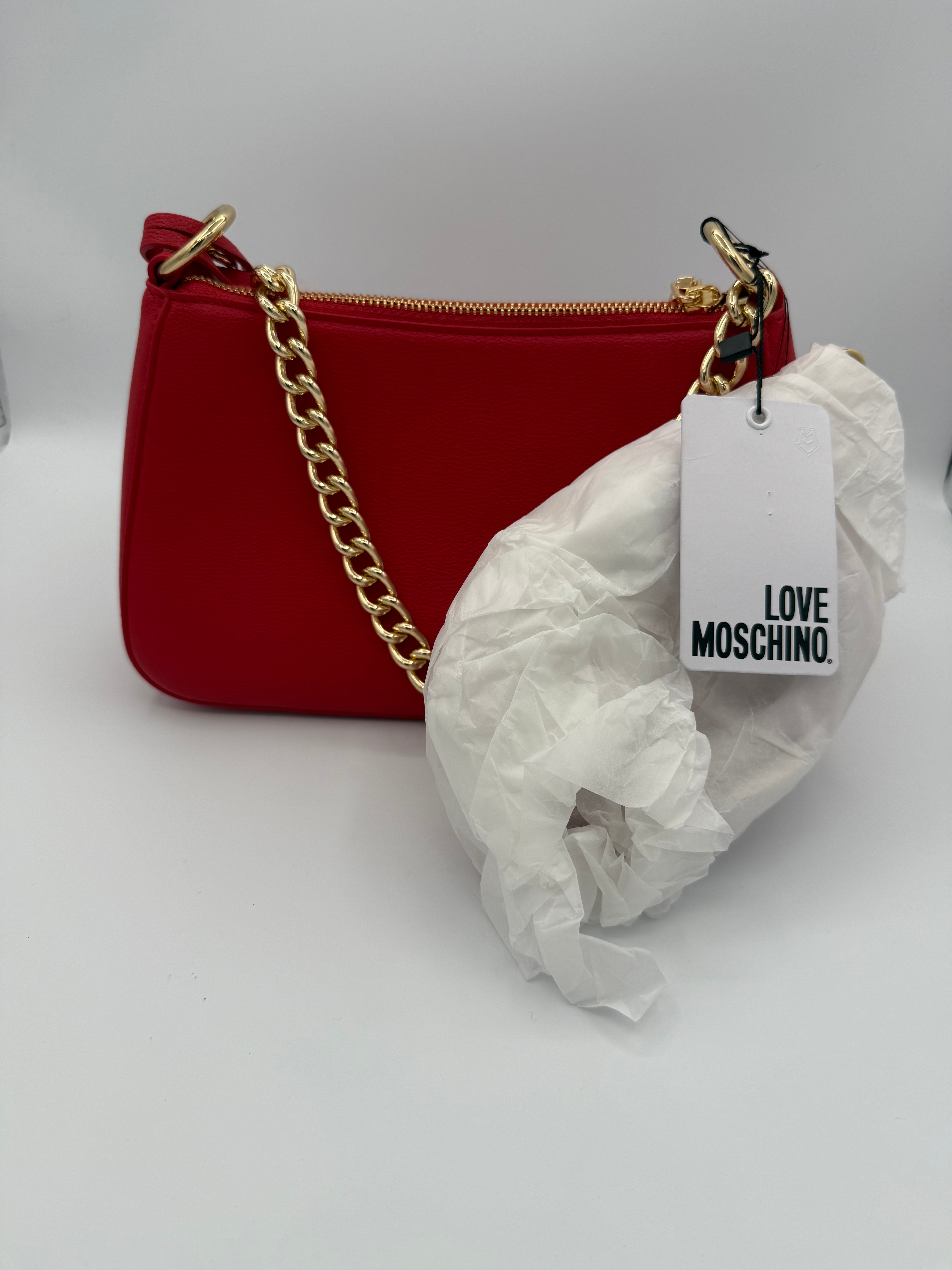 BORSA CON TRACOLLA COL ROSSO