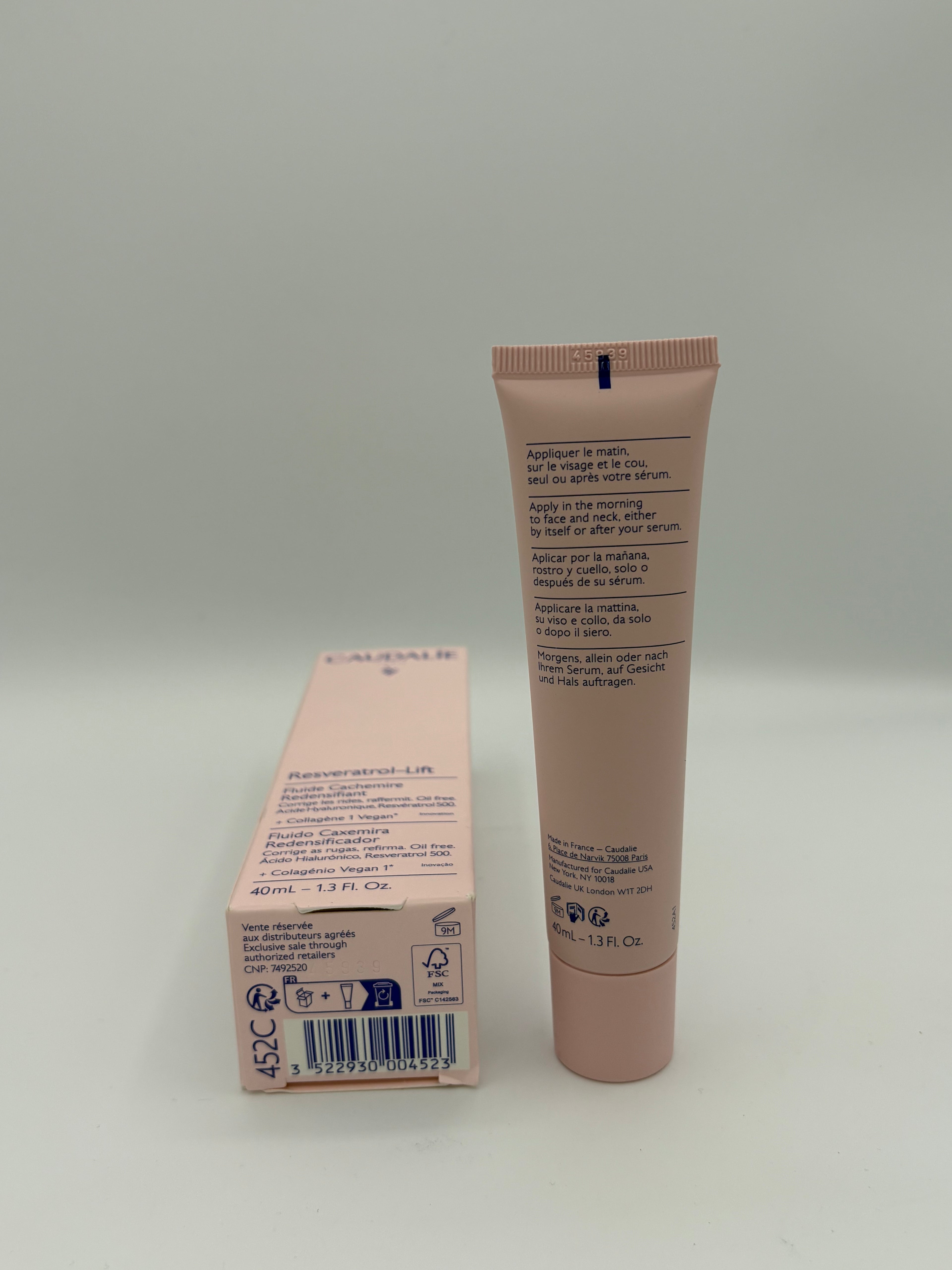BLOCK36: CREMA	CAUDALIE	RESVERATROL-LIFT CASHMERE 40 ml