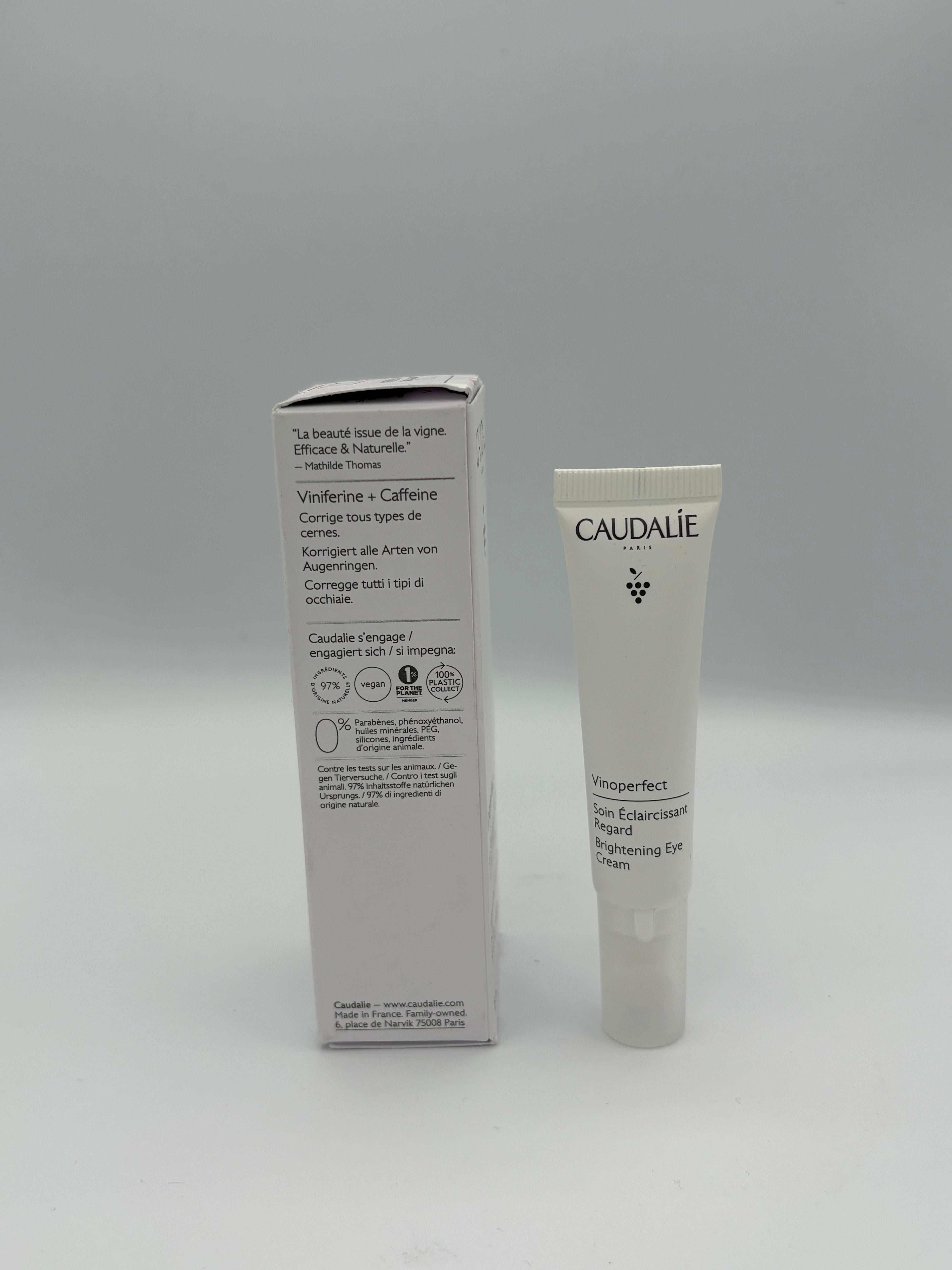 CAUDALIE CREMA VINOPERFECT TRATTAMENTO ILLUMINANTE OCCHI