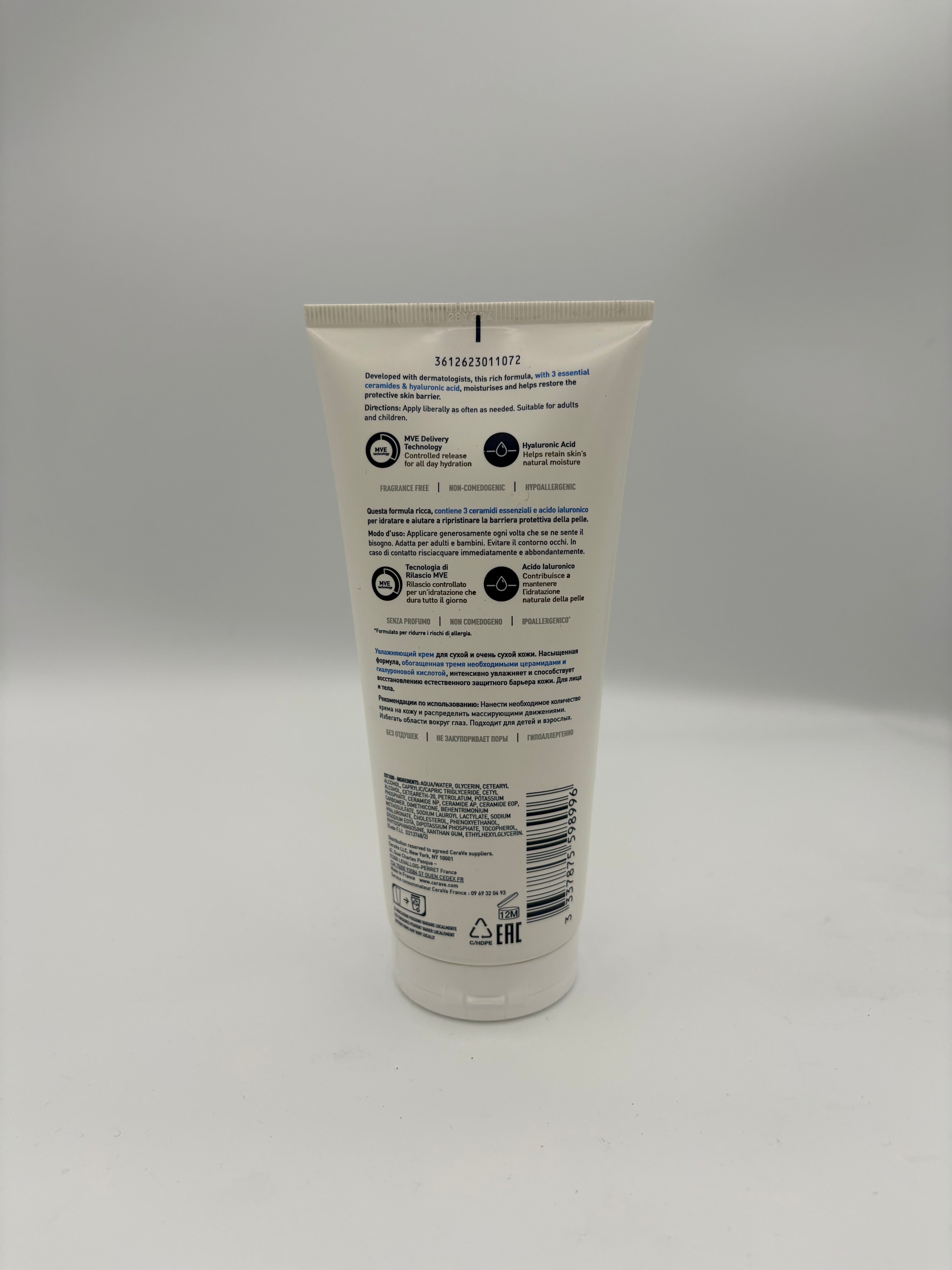 BLOCK36: CREMA	CERAVE	CREMA IDRATANTE 177ml