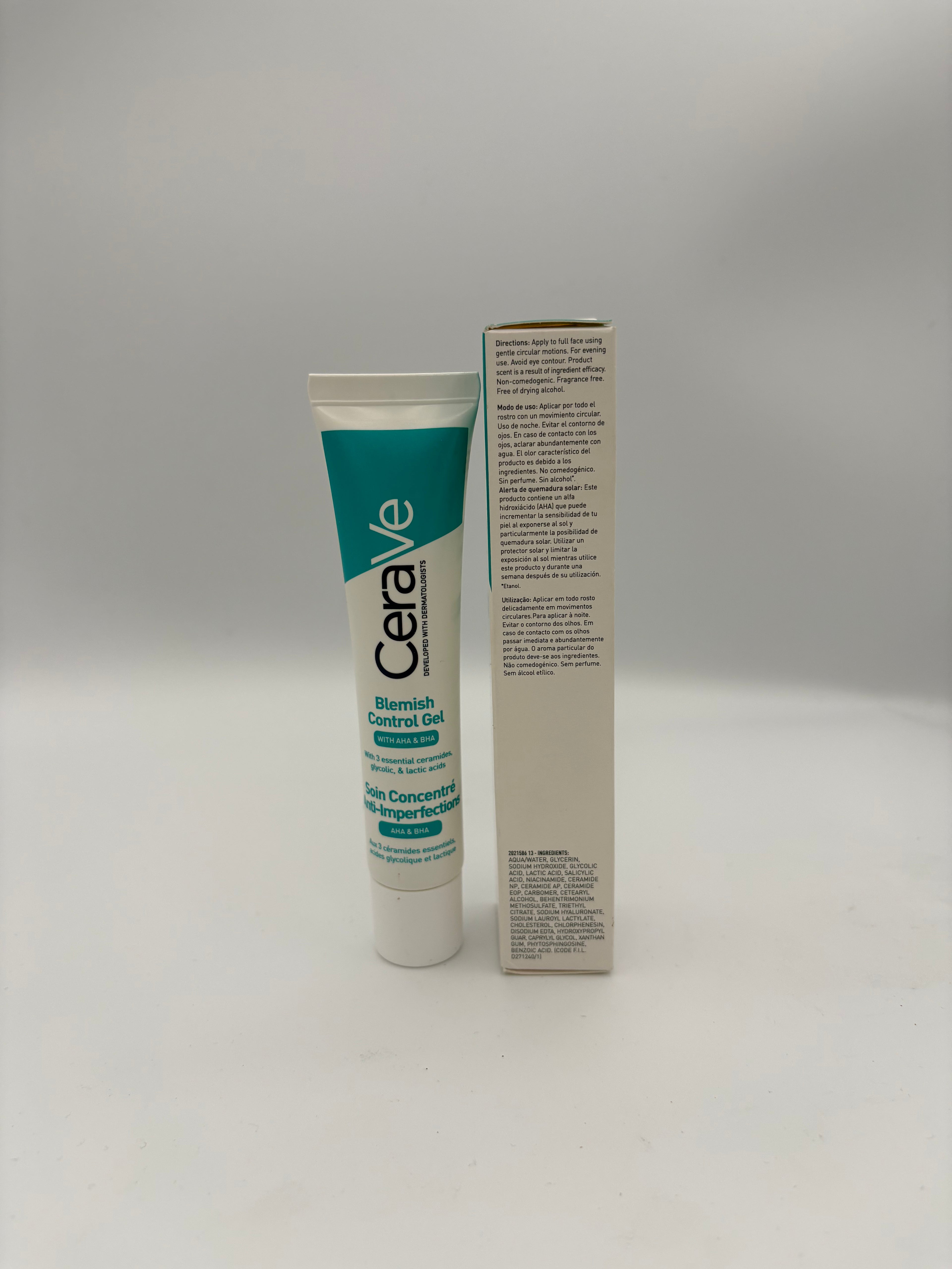 BLOCK36: GEL	CERAVE	GEL CONTROL IMPERFECCIONES CON AHA & BHA