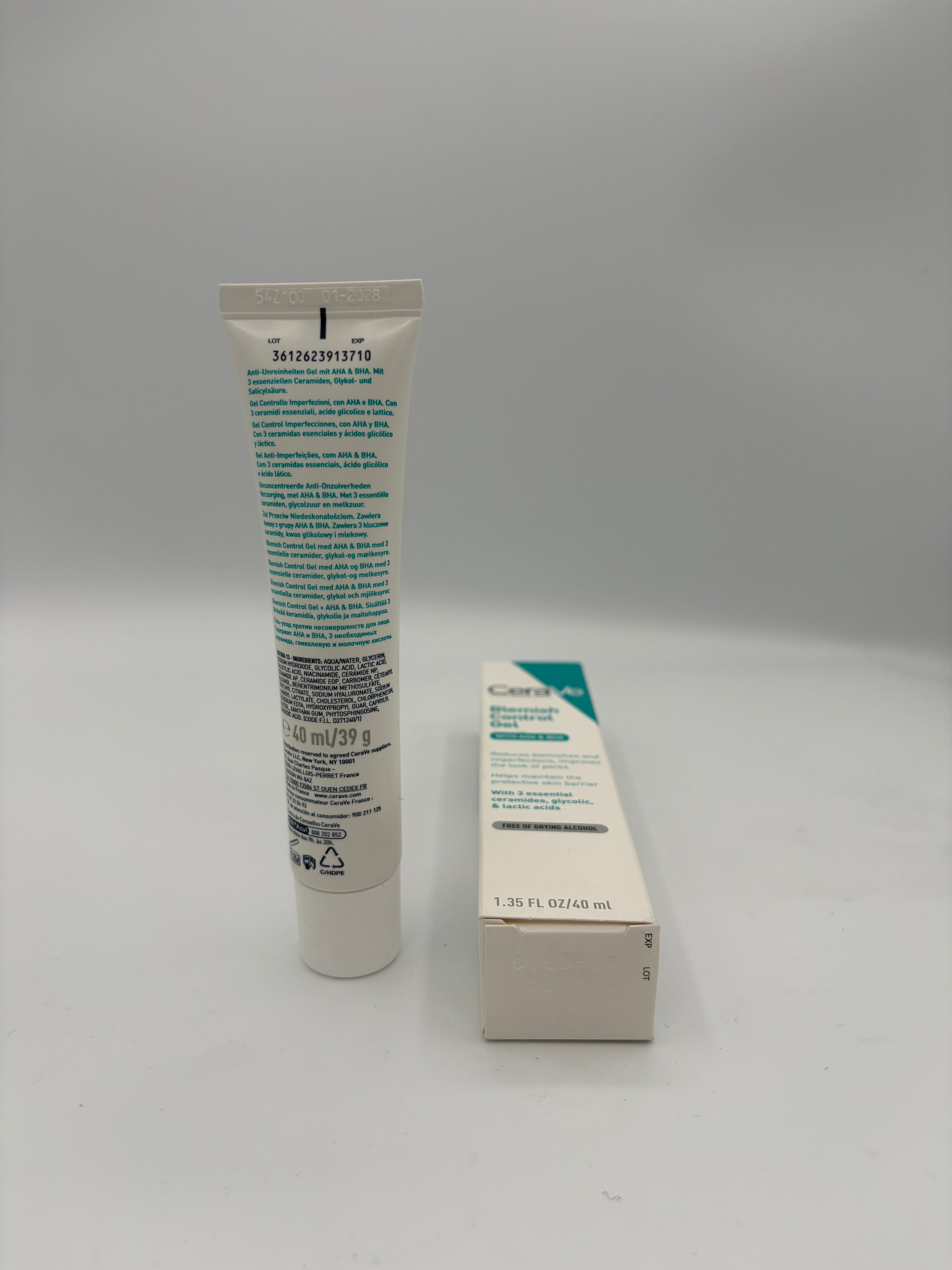 BLOCK36: GEL	CERAVE	GEL CONTROL IMPERFECCIONES CON AHA & BHA