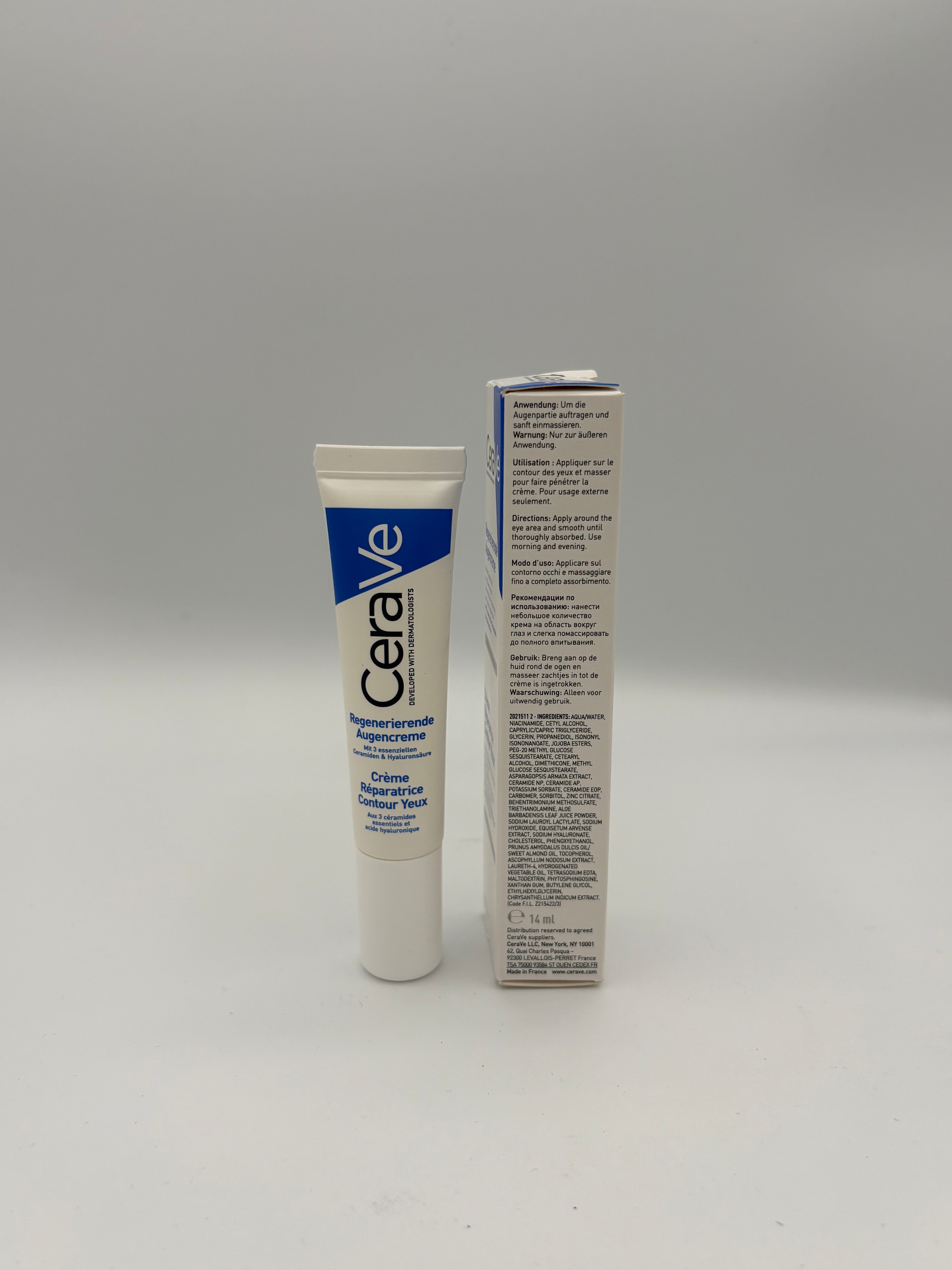 BLOCK36: SIERO	CERAVE	CREMA CONTORNO OCCHI RIPARATRICE