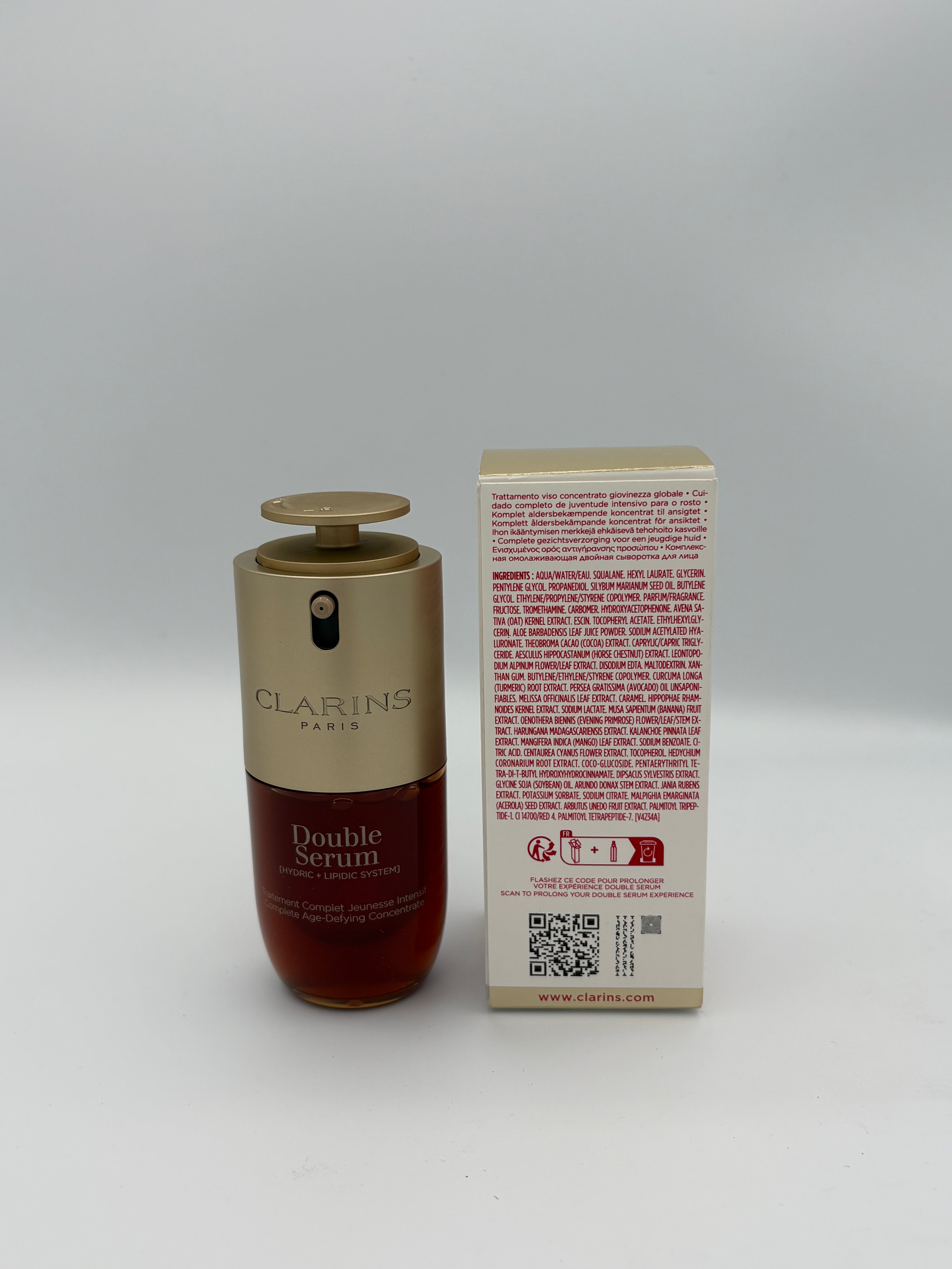 BLOCK36: SIERO	CLARINS	DOUBLE SERUM 30 ML