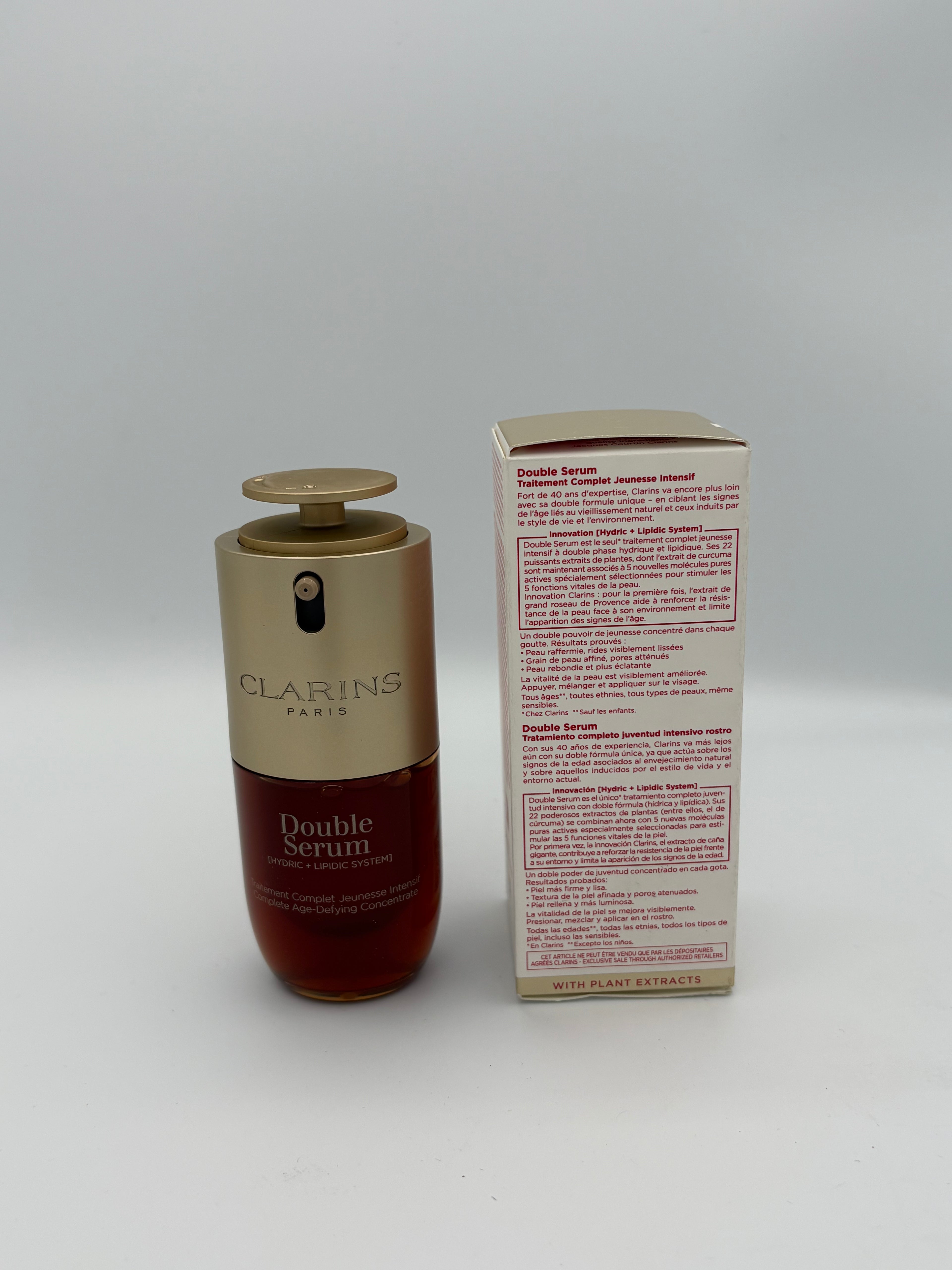 BLOCK36: SIERO	CLARINS	DOUBLE SERUM 30 ML