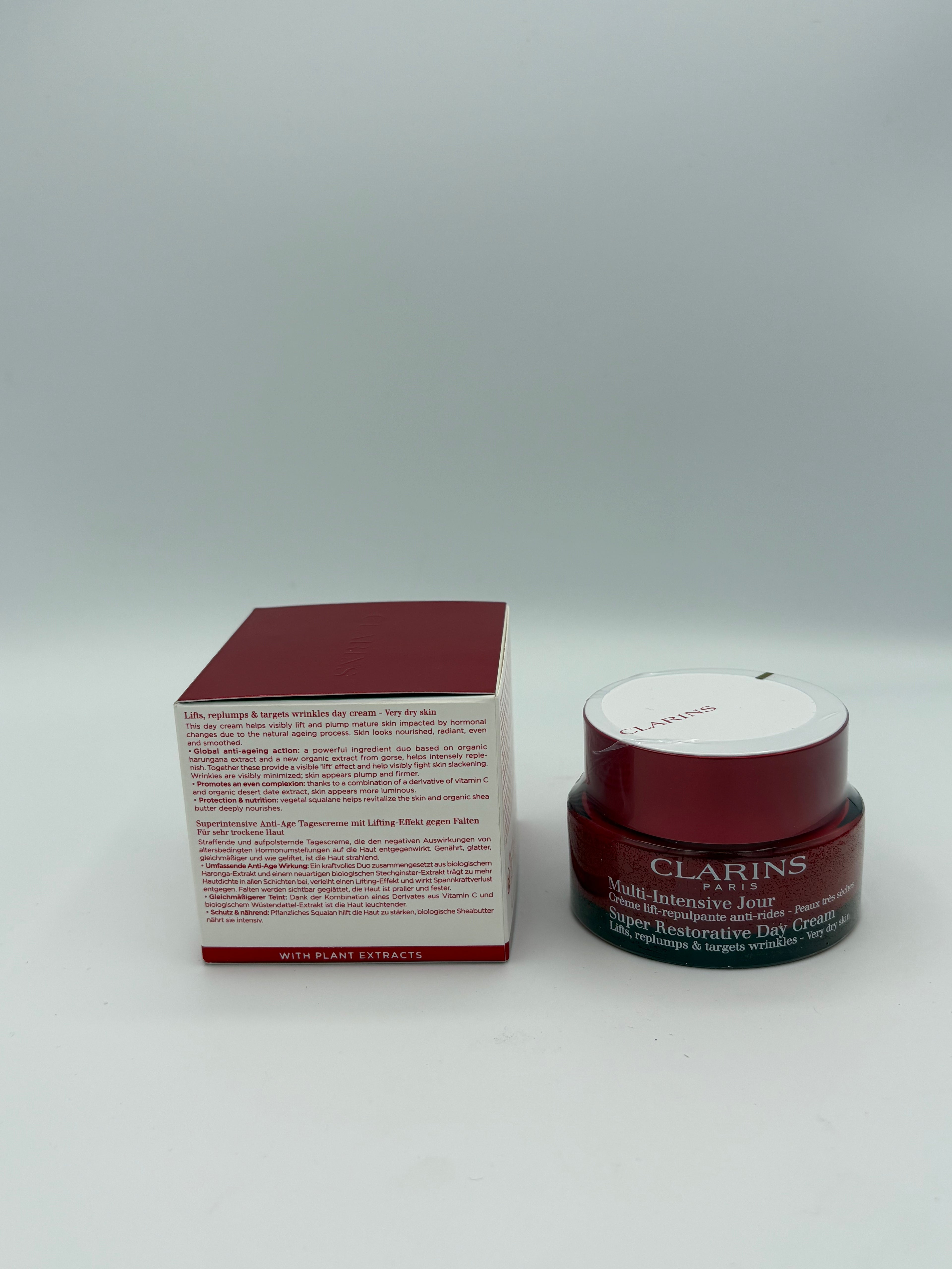 BLOCK36: CREMA	CLARINS	SUPER RESTORATIVE DAY CREAM SEHR TROCKENE HAUT 50ml
