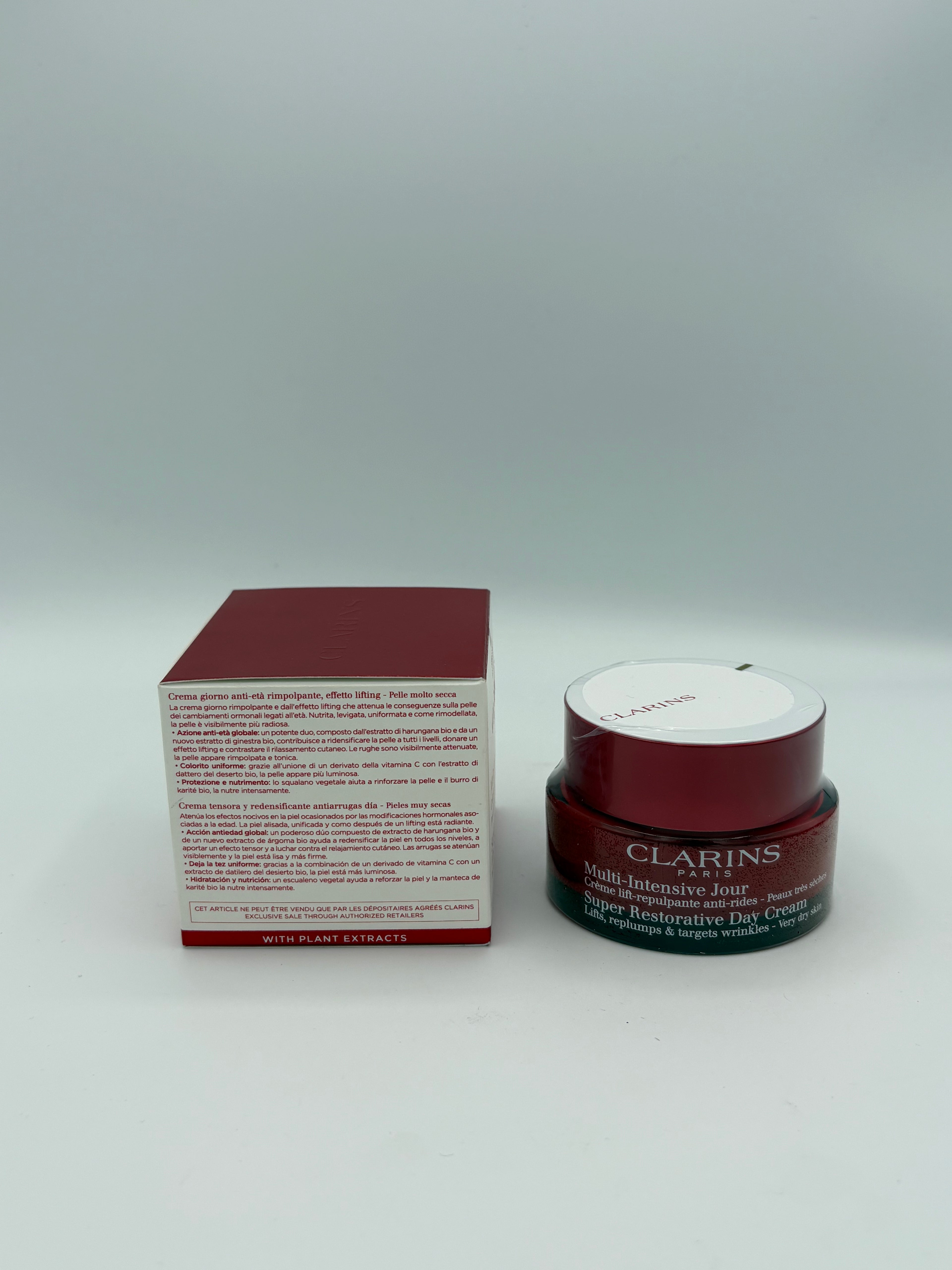 BLOCK36: CREMA	CLARINS	SUPER RESTORATIVE DAY CREAM SEHR TROCKENE HAUT 50ml