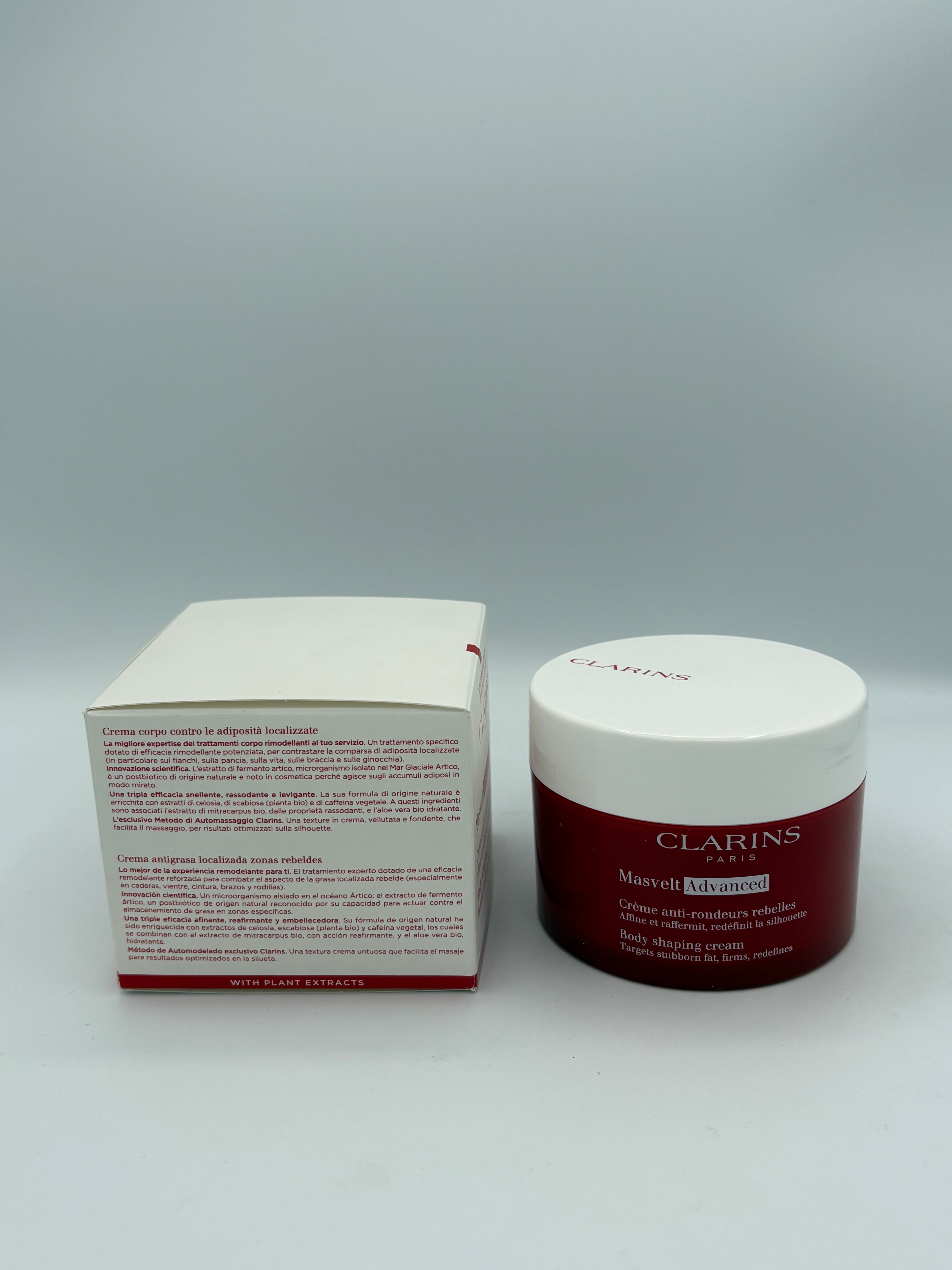 BLOCK36: CREMA	  CLARINS	MASVELT ADVANCED BODY SHAPING CREAM 200ml