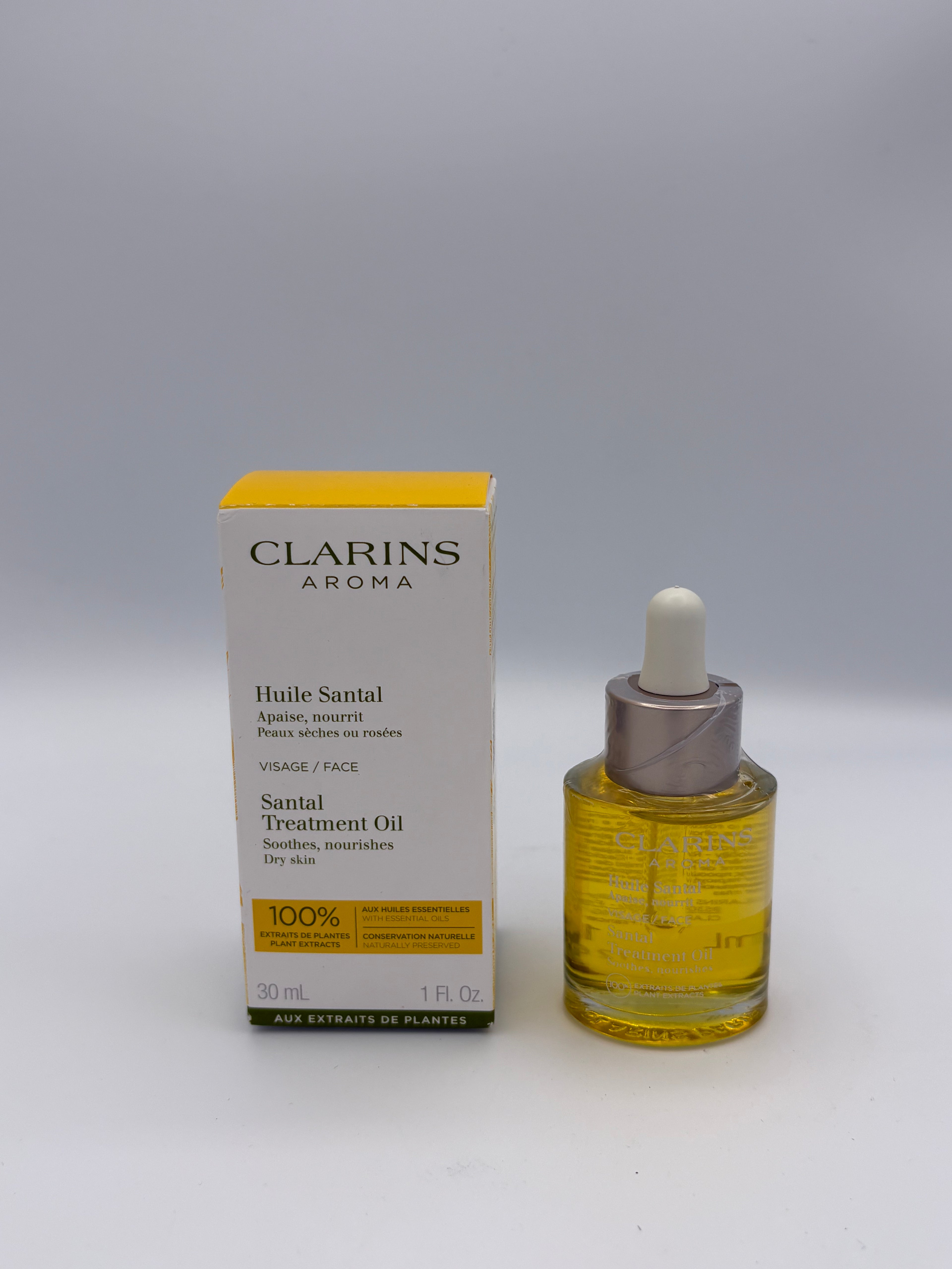 BLOCK36: SIERO	CLARINS	SANTAL FACE TREATMENT OIL 30ml