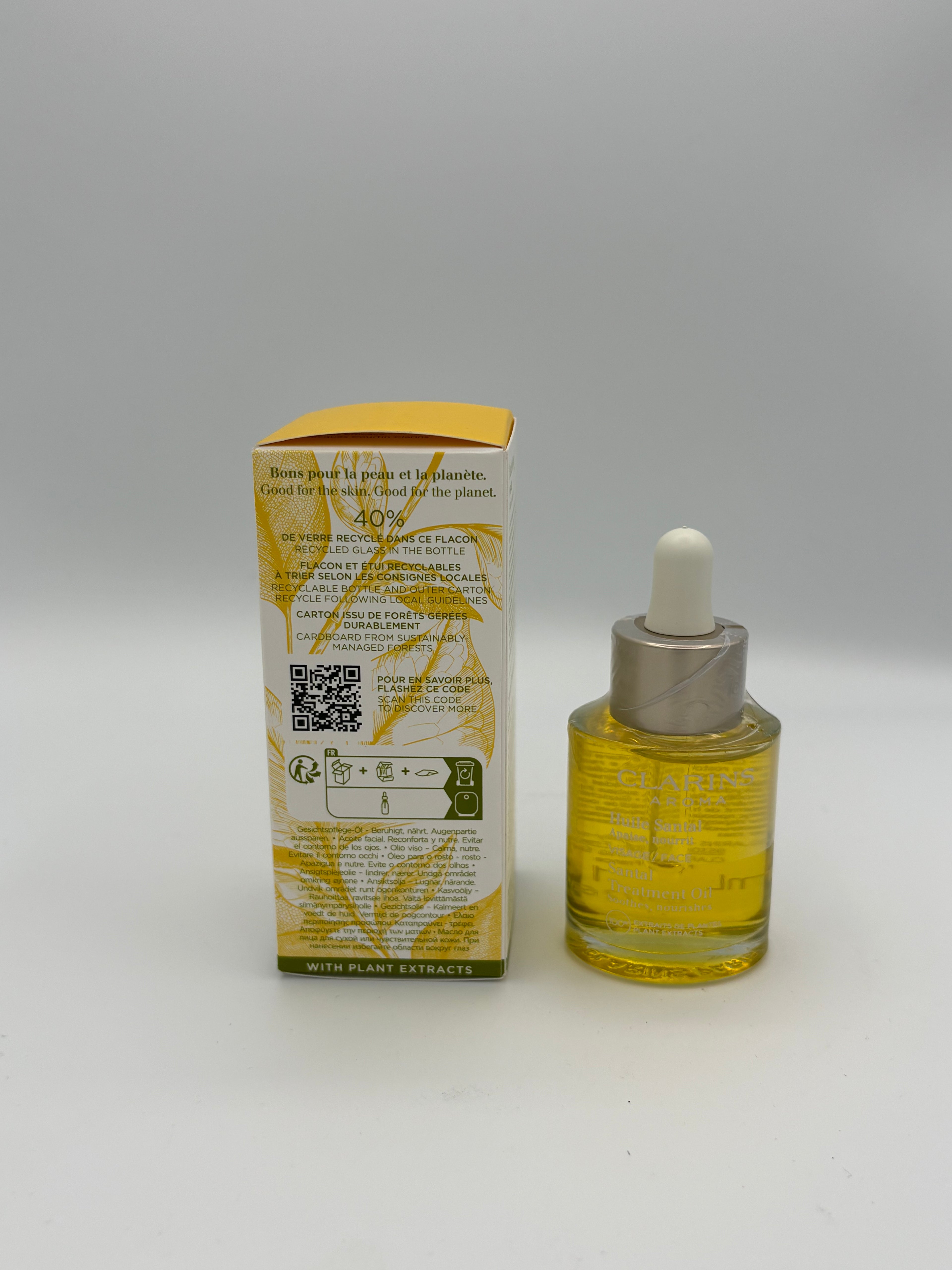 BLOCK36: SIERO	CLARINS	SANTAL FACE TREATMENT OIL 30ml