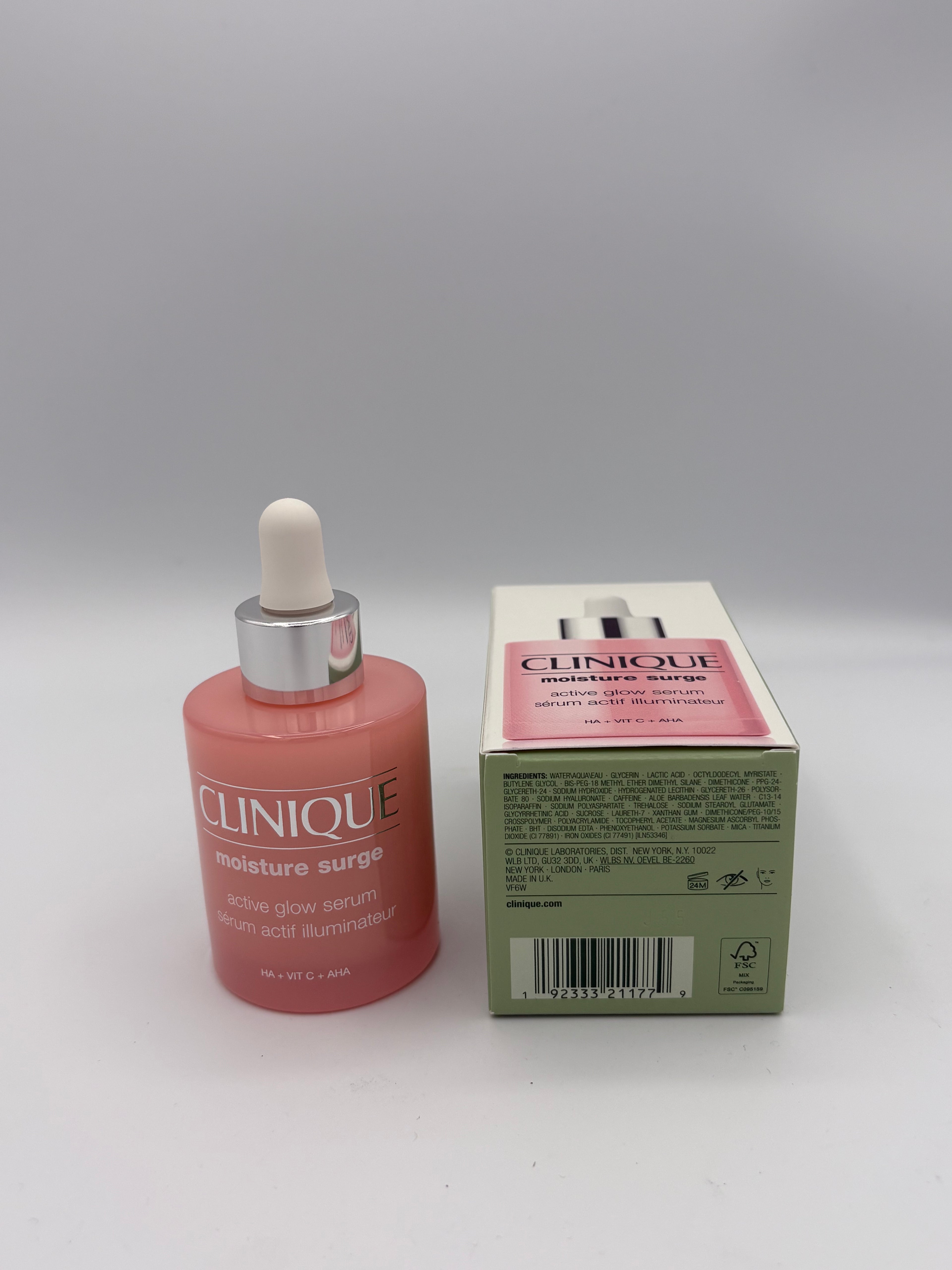 SIERO MOISTURE SURGE ACTIVE GLOW SERUM Siero attivatore di luminosità