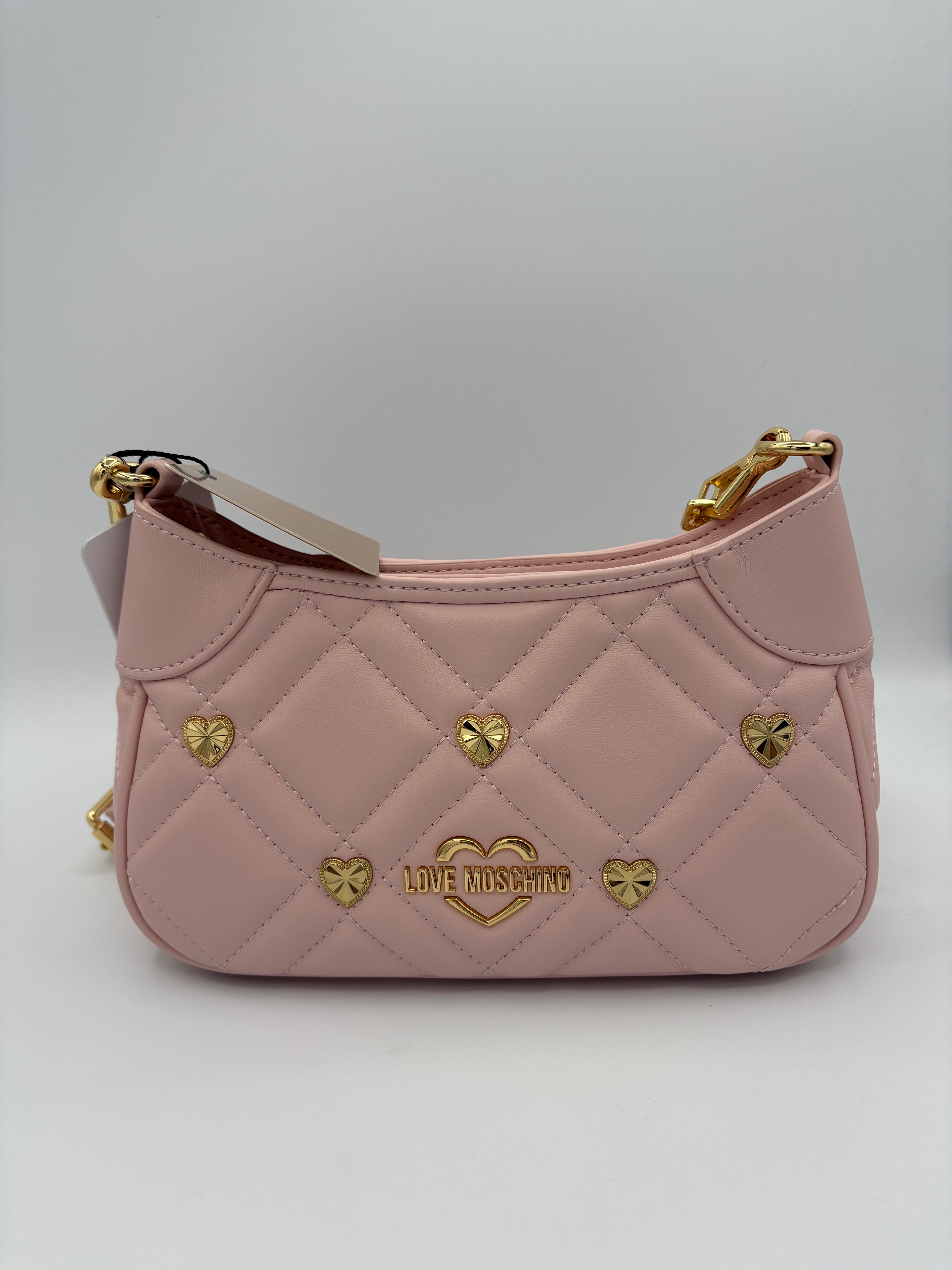 BORSA A SPALLA COL, ROSA