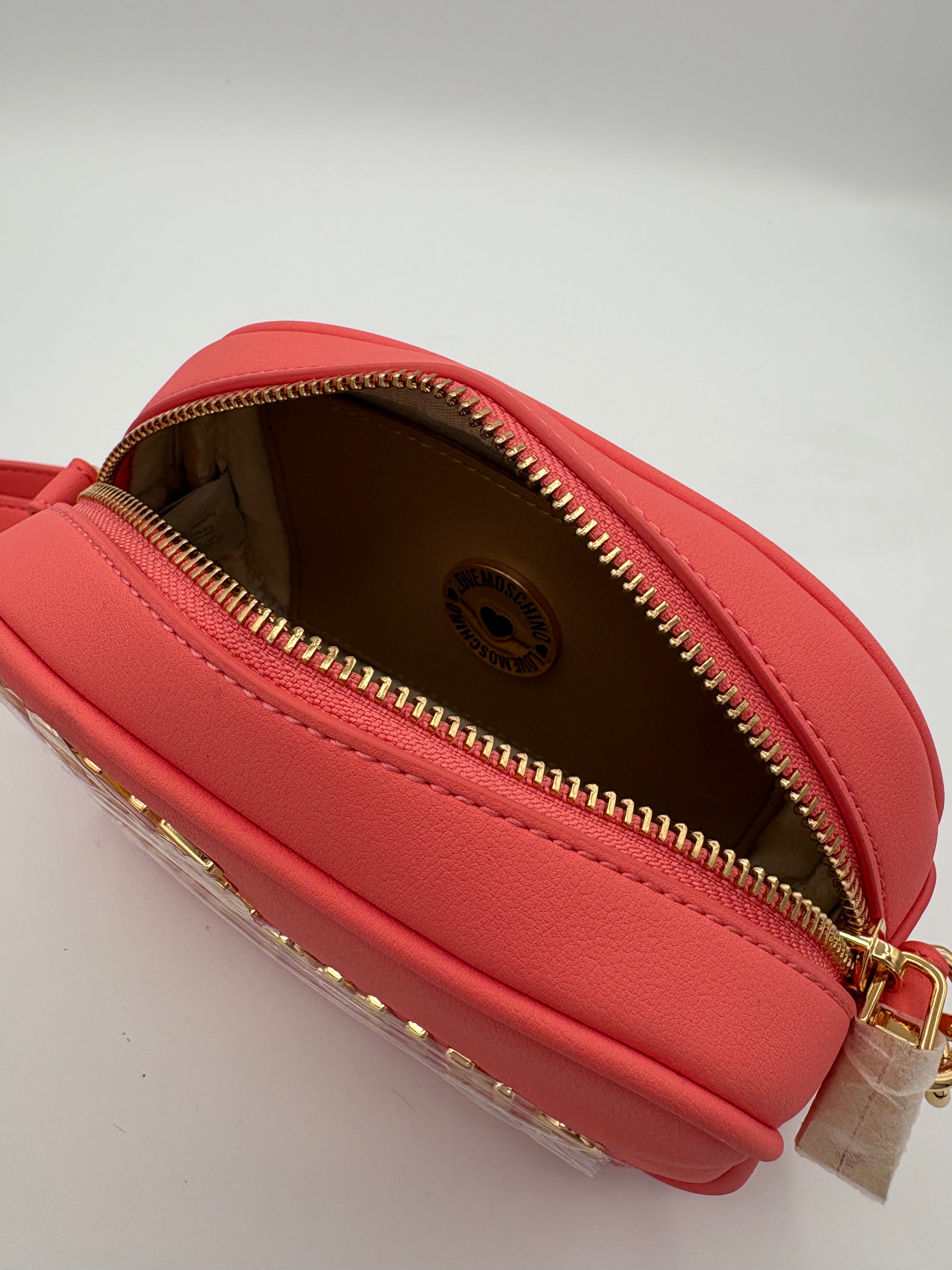 BORSA COL CORALLO CON TRACOLLA