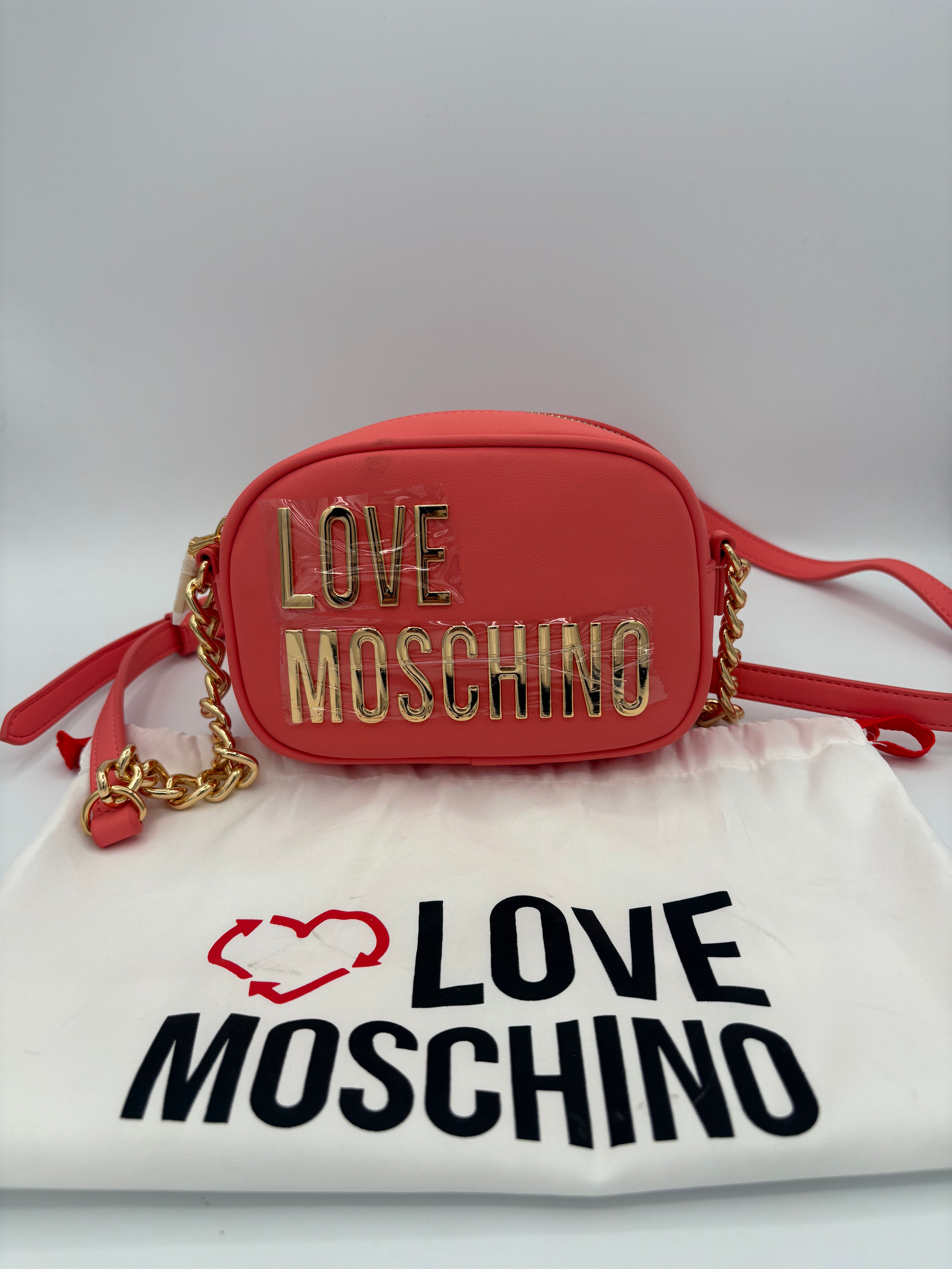 BORSA COL CORALLO CON TRACOLLA