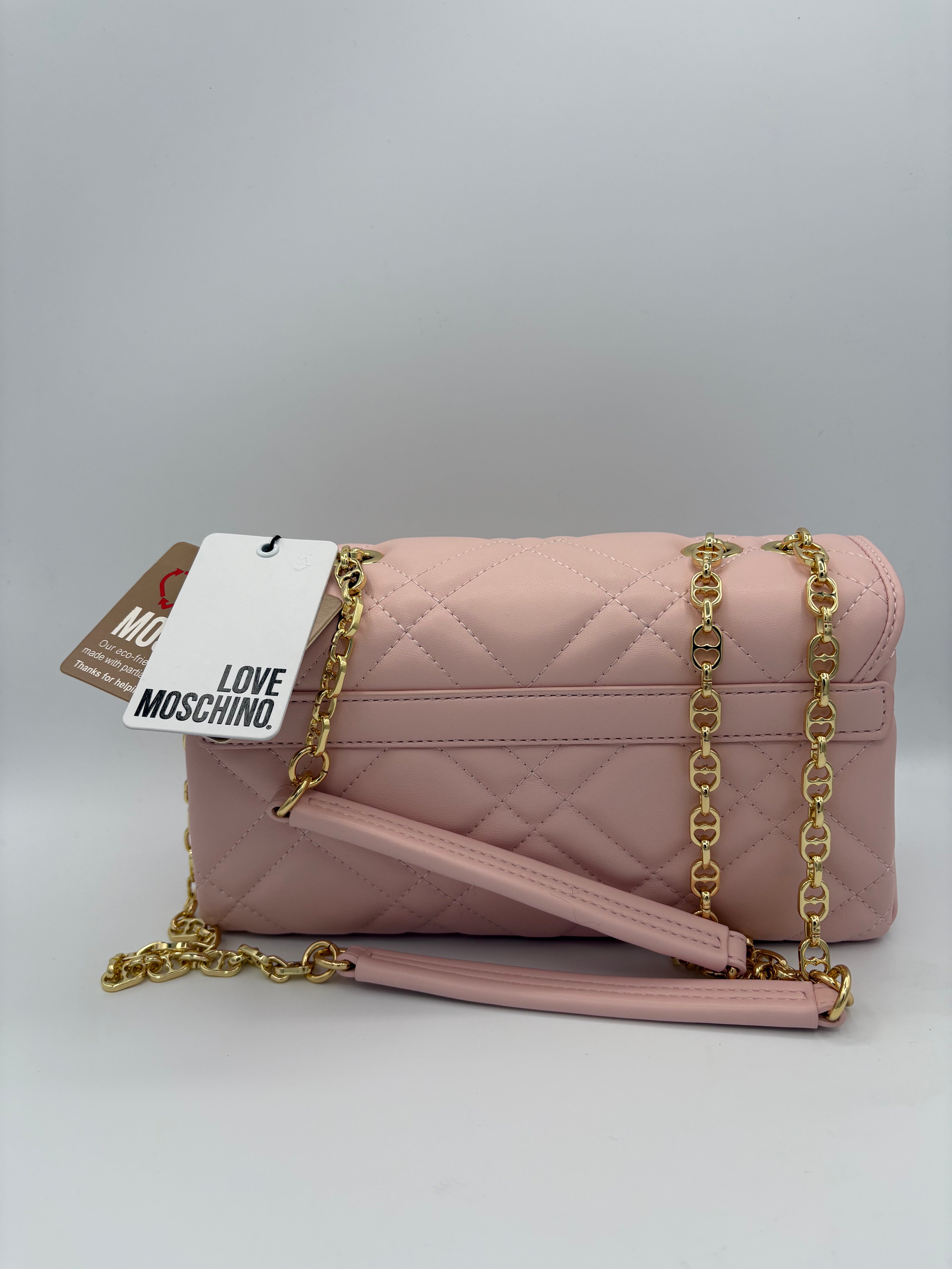 BORSA  A SPALLA COL. ROSA