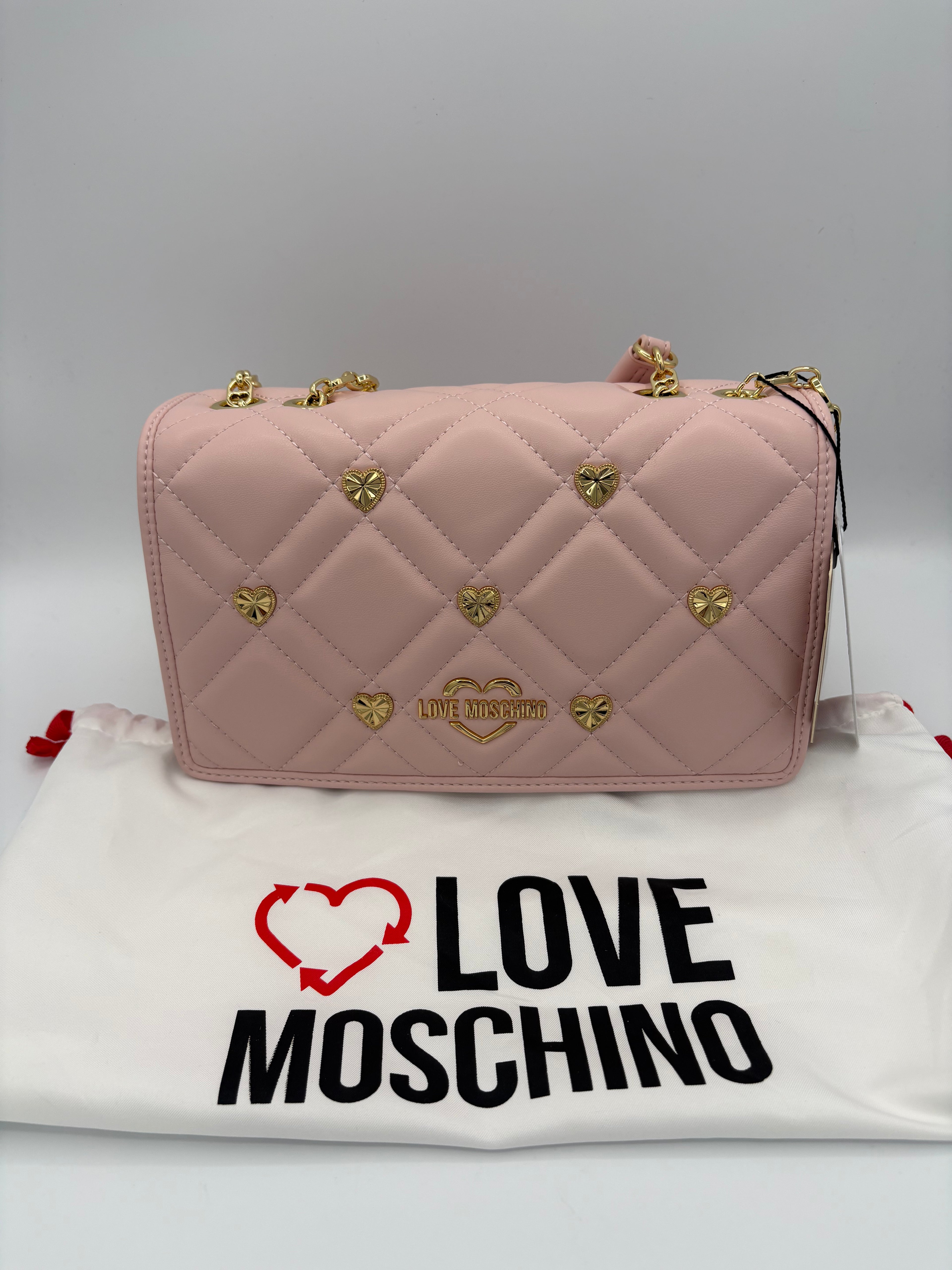 BORSA  A SPALLA COL. ROSA