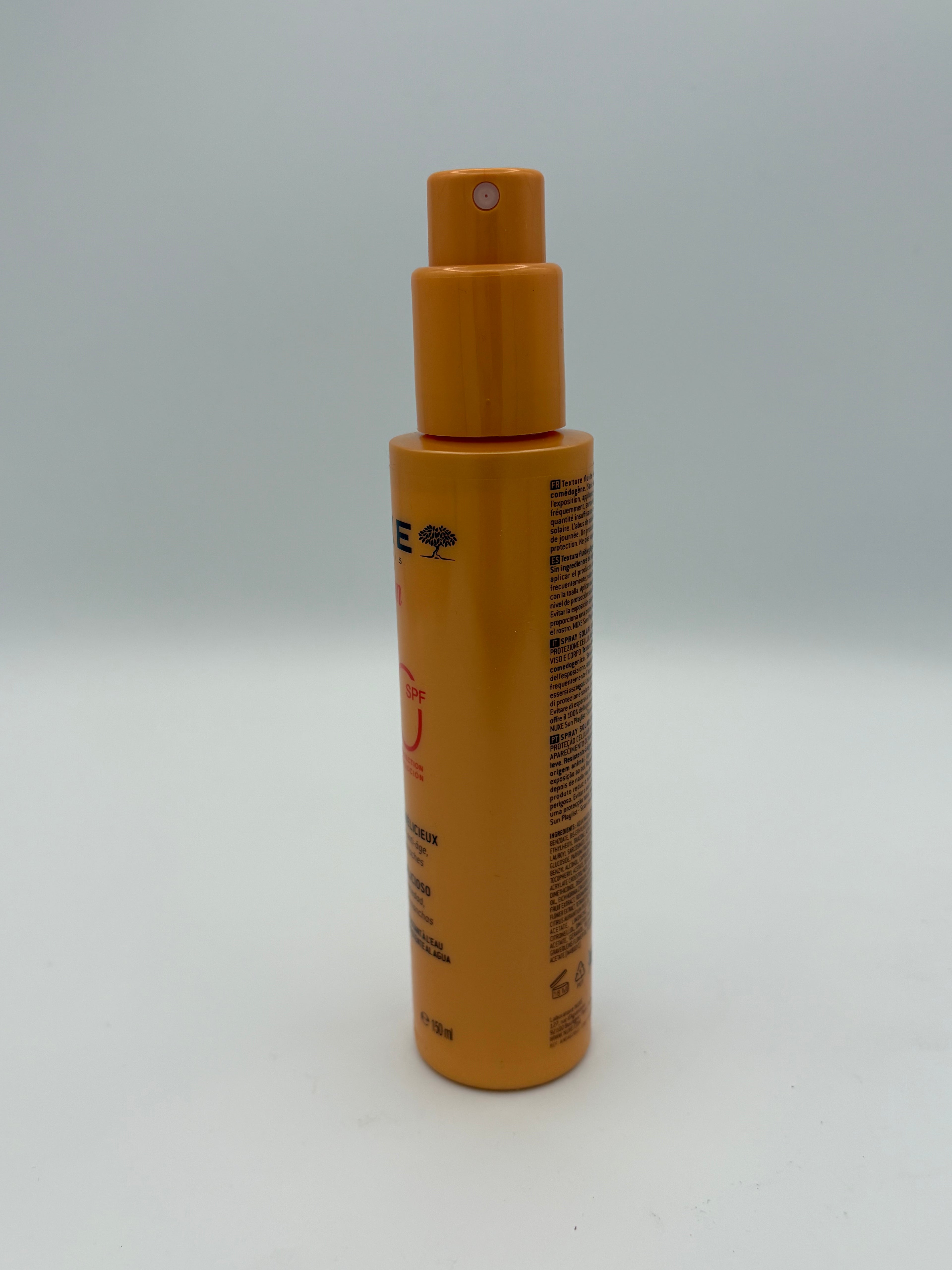 BLOCK36: CREMA SOLARE	NUXE	SUN 50 SPF SPRAY SOLAR DELICIOSO