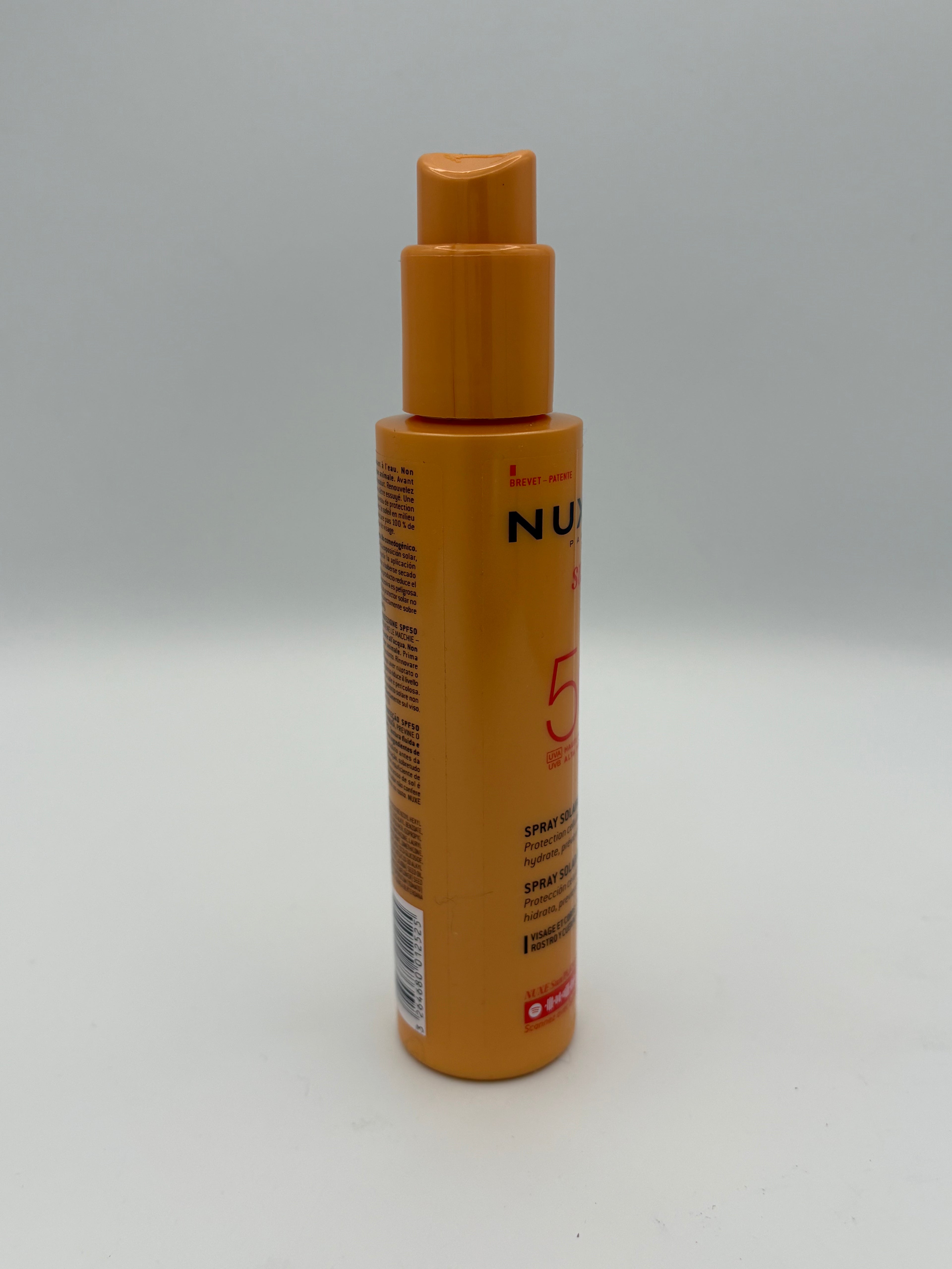 BLOCK36: CREMA SOLARE	NUXE	SUN 50 SPF SPRAY SOLAR DELICIOSO