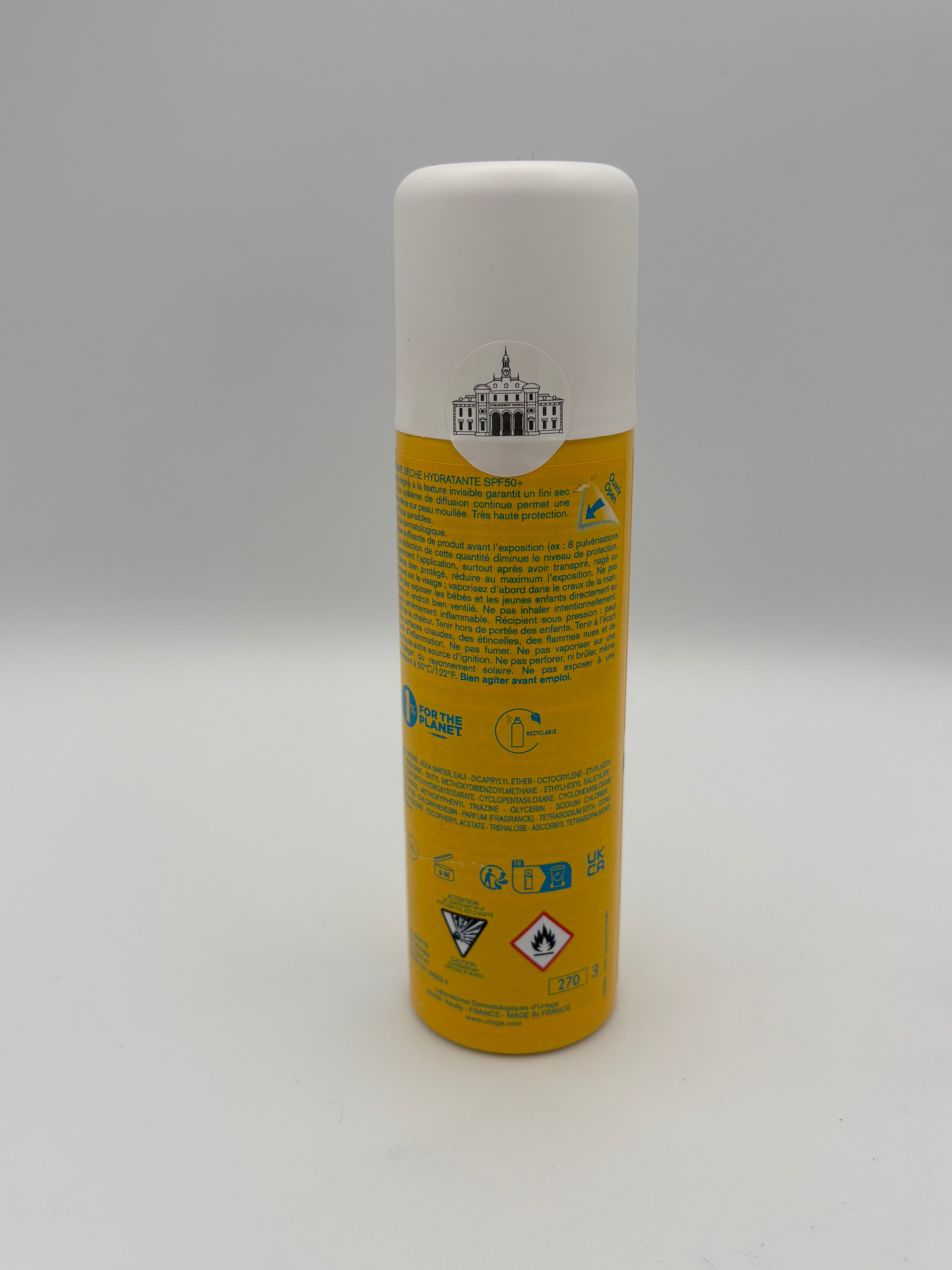 BLOCK36: CREMA SOLARE	URIAGE	BARIESUN MOISTURIZING DRY MIST 50+ SPF