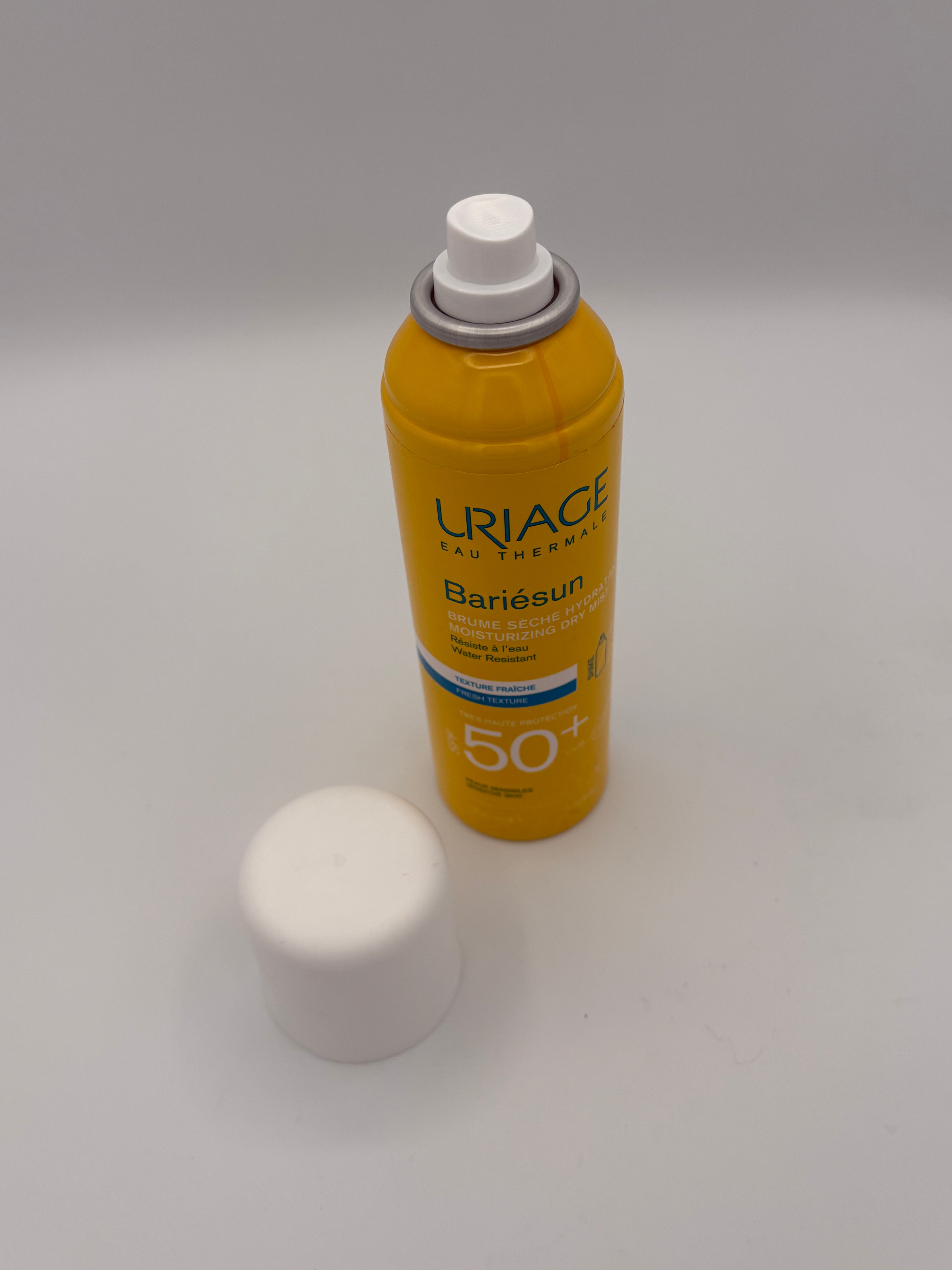 BLOCK36: CREMA SOLARE	URIAGE	BARIESUN MOISTURIZING DRY MIST 50+ SPF