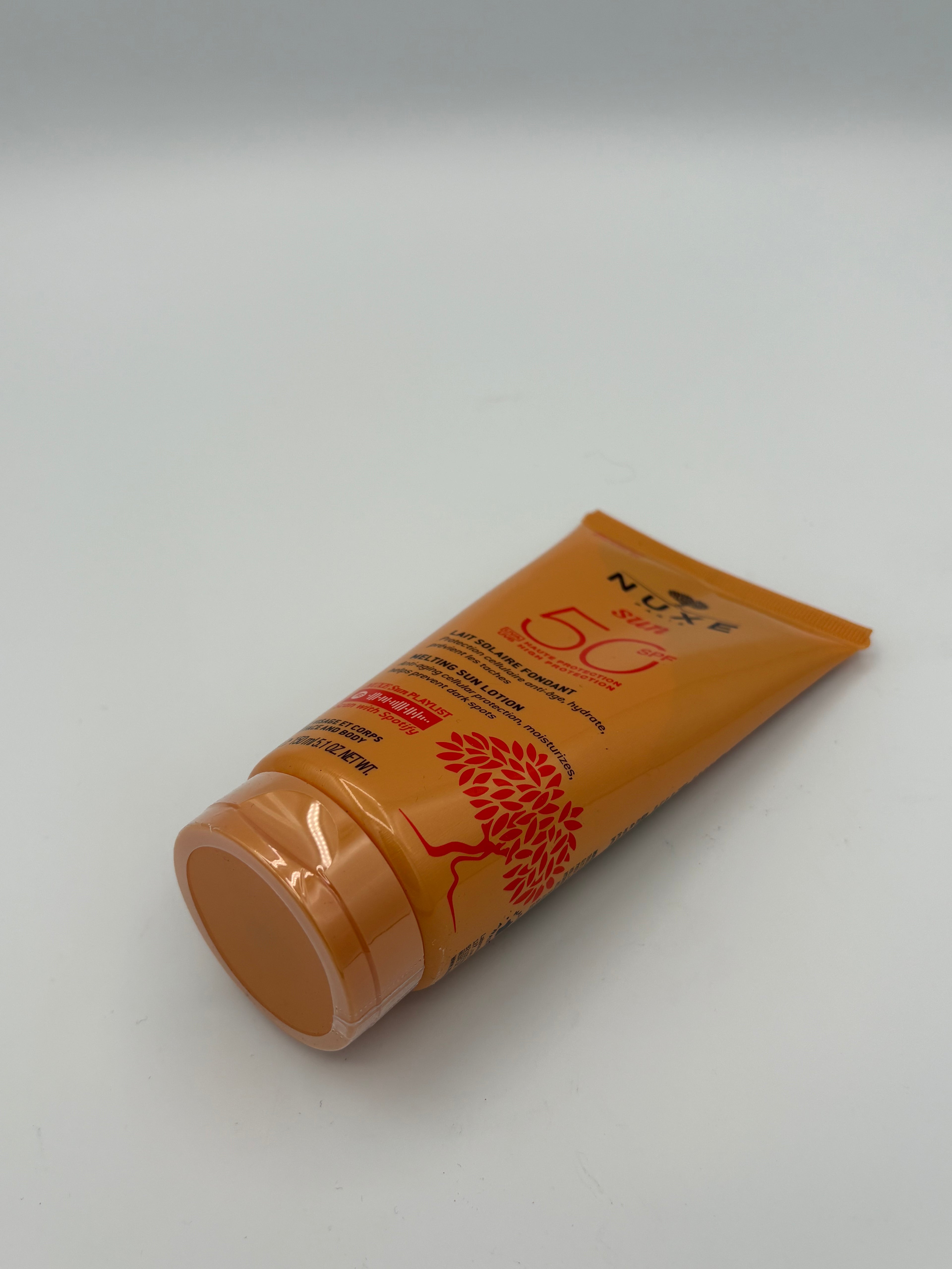 BLOCK36: CREMA SOLARE	NUXE	SUN 50 SPF LAIT SOLAIRE FONDANT