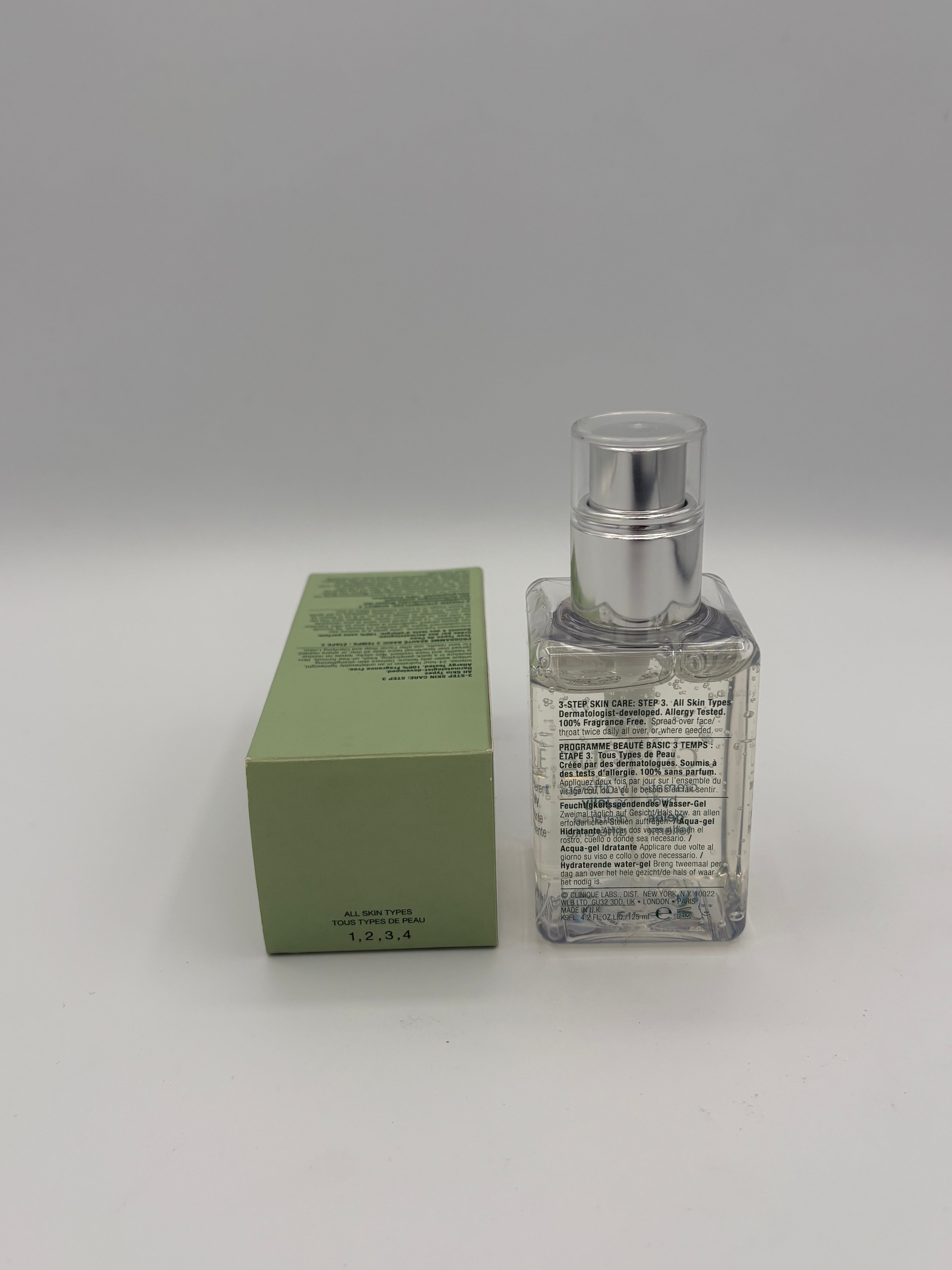 BLOCK36: SIERO	CLINIQUE	DRAMATICALLY DIFFERENT HYDRATING JELLY