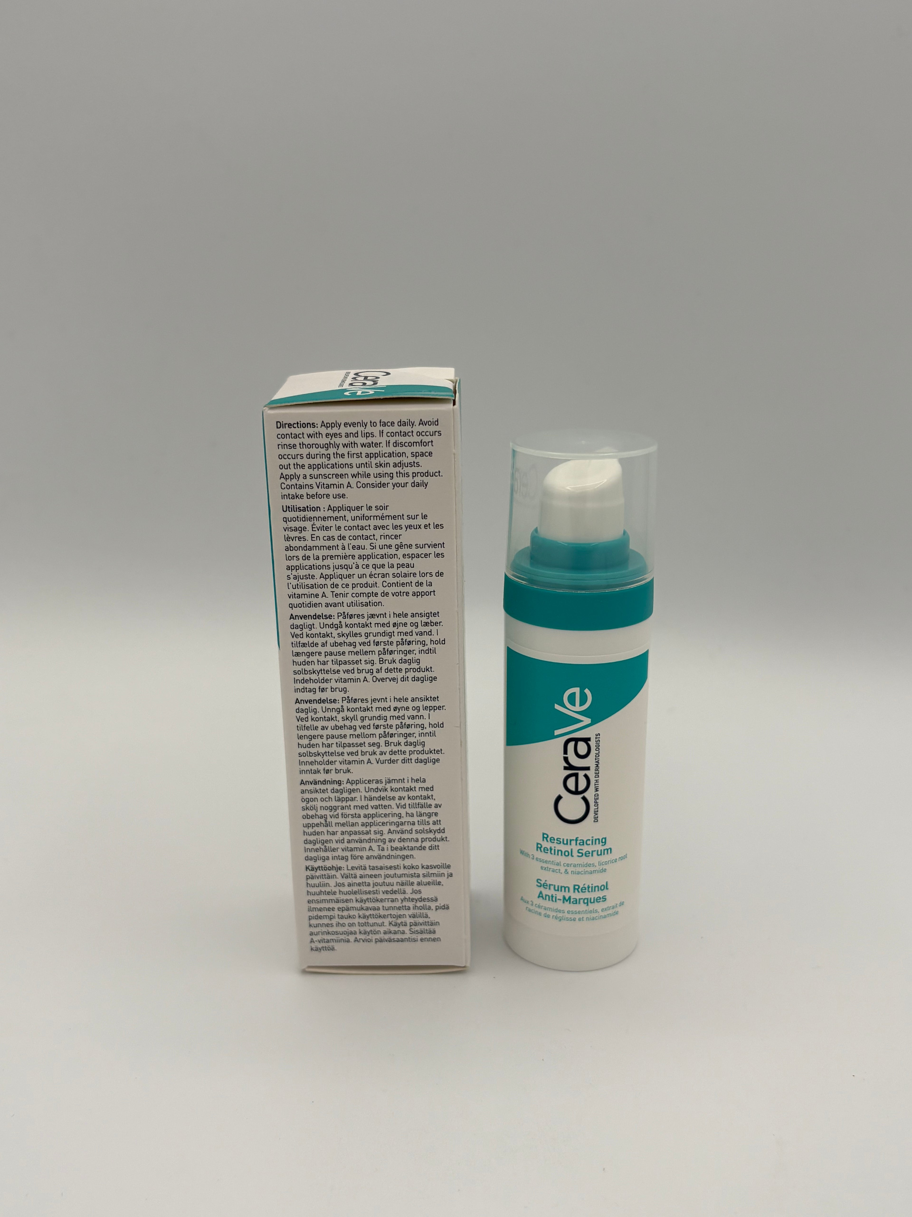 BLOCK36: SIERO	CERAVE	RESURFACING RETINOL SERUM