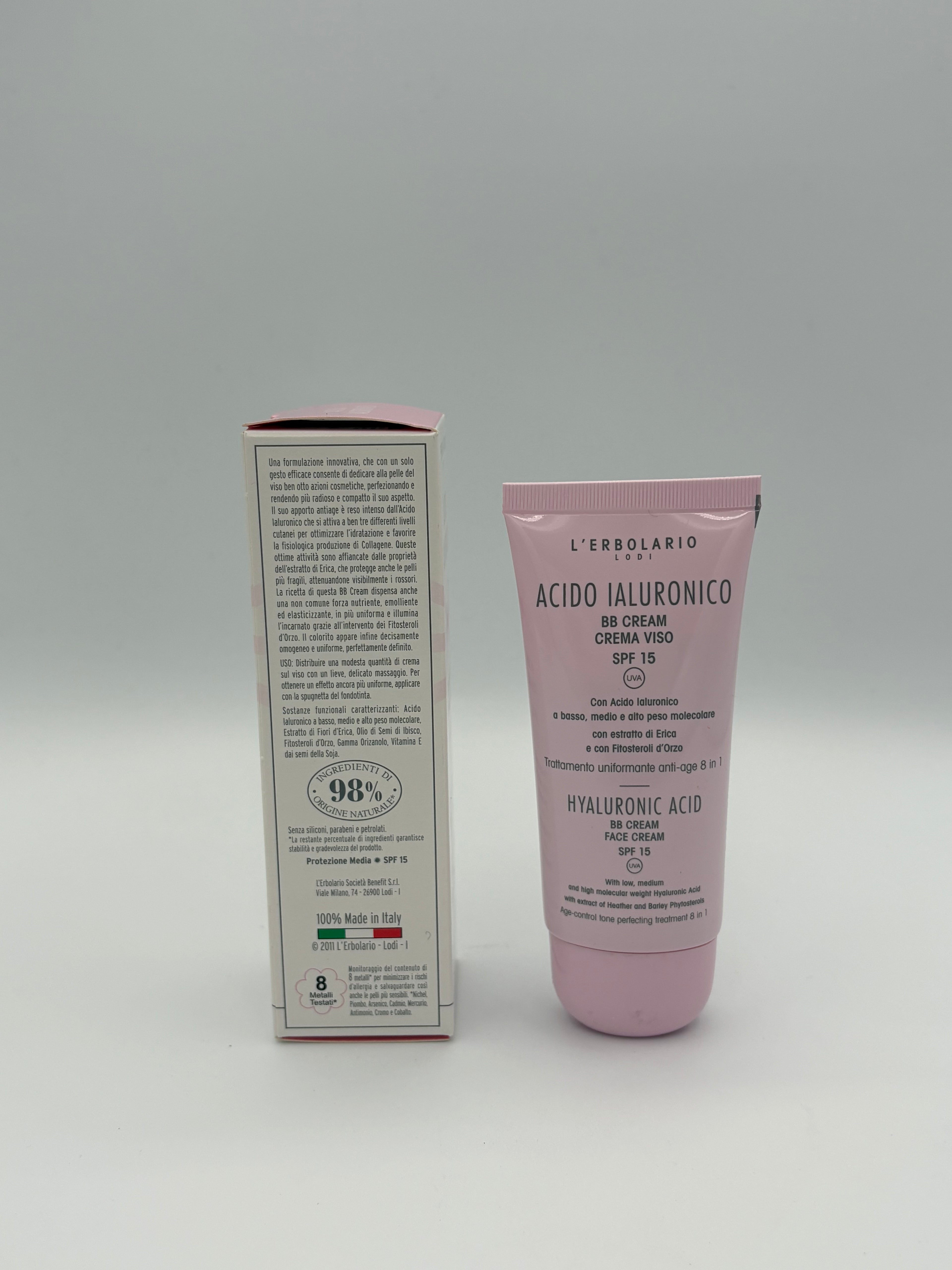 ACIDO IALURONICO CREMA VISO SPF 15