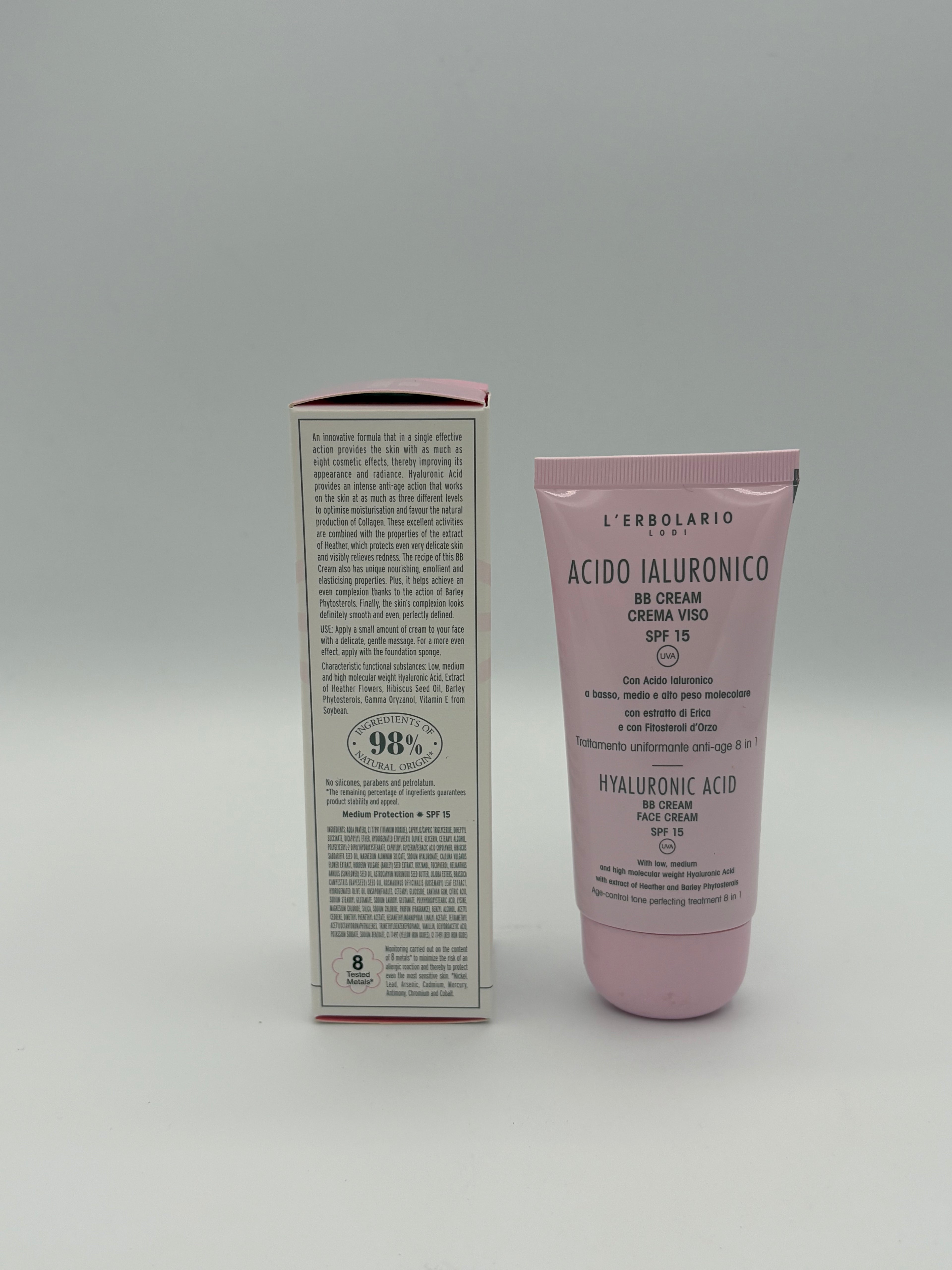 ACIDO IALURONICO CREMA VISO SPF 15