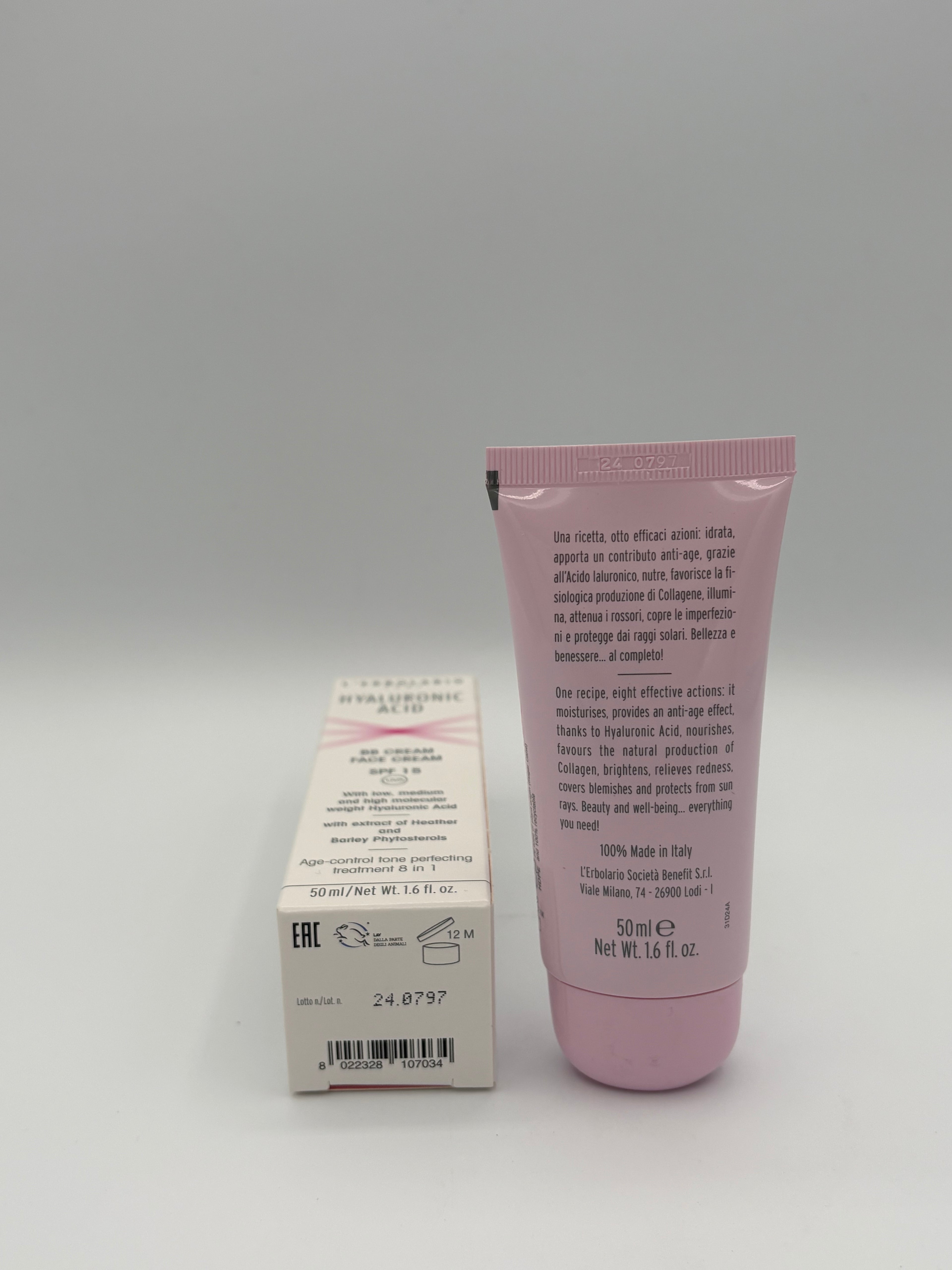 ACIDO IALURONICO CREMA VISO SPF 15