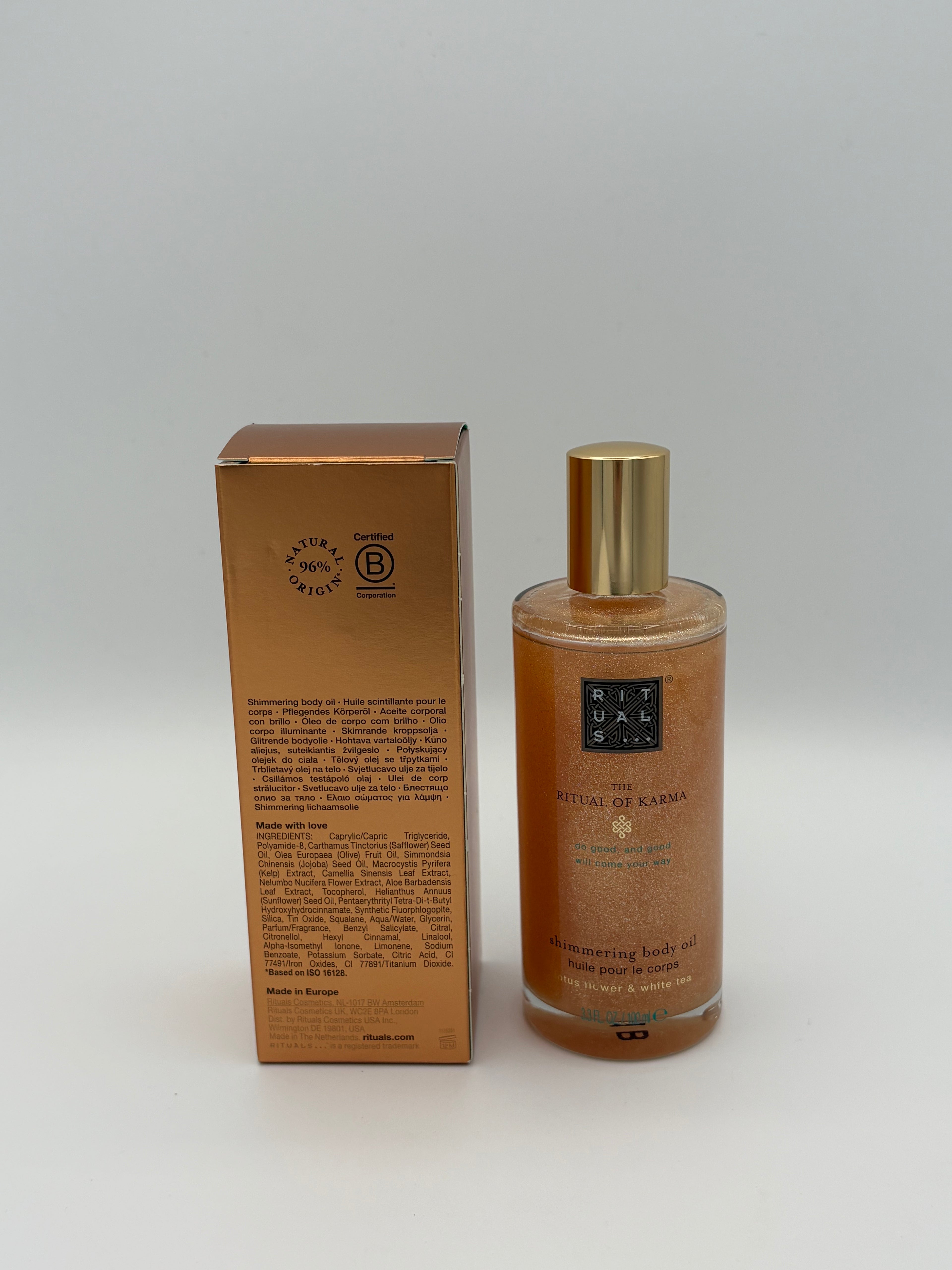 BLOCK36: OLIO	RITUALS	SHIMMERING BODY OIL