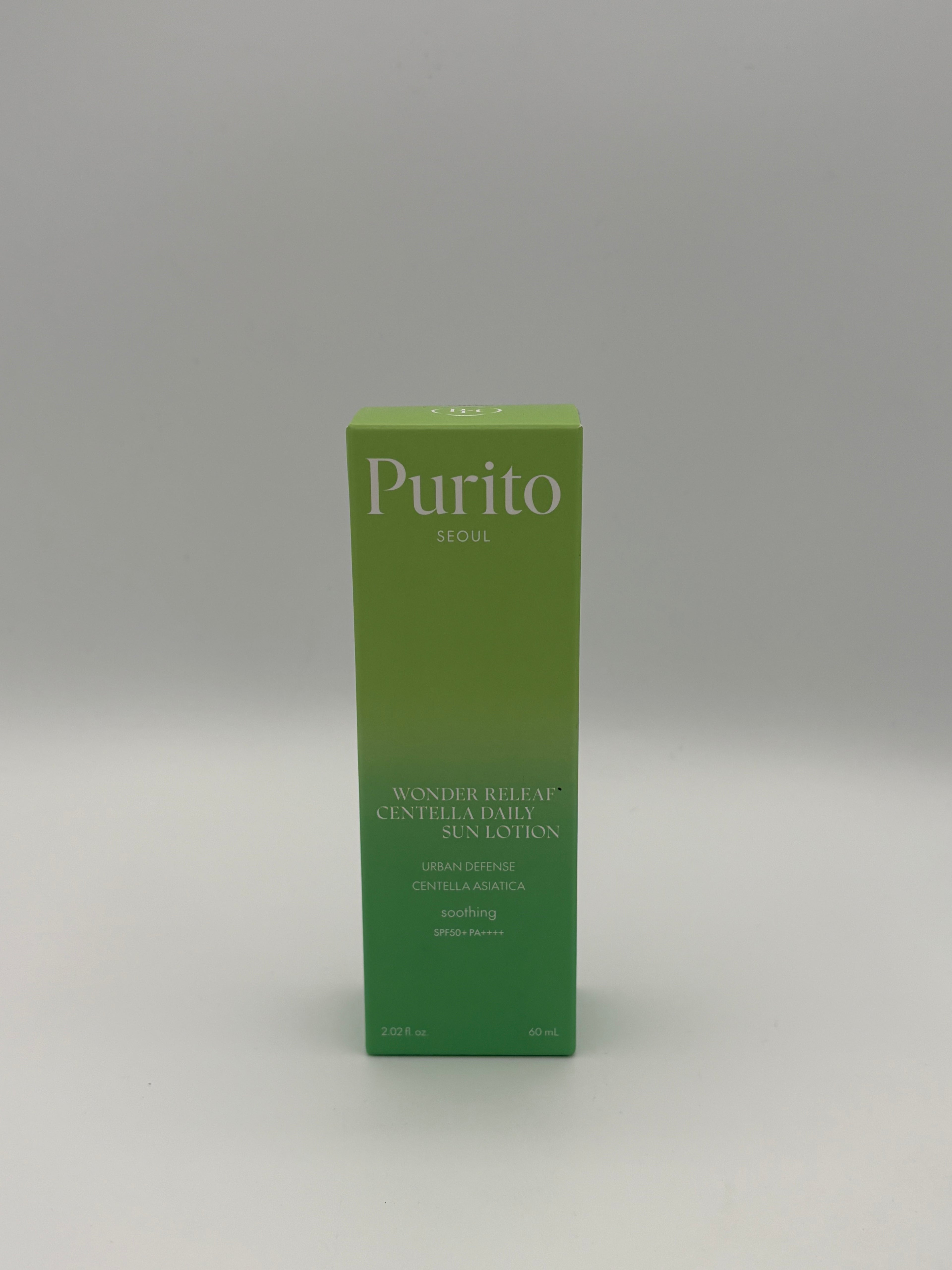 BLOCK36: LOZIONE	PURITO	WONDER RELEAF CENTELLA DAILY SUN LOTION