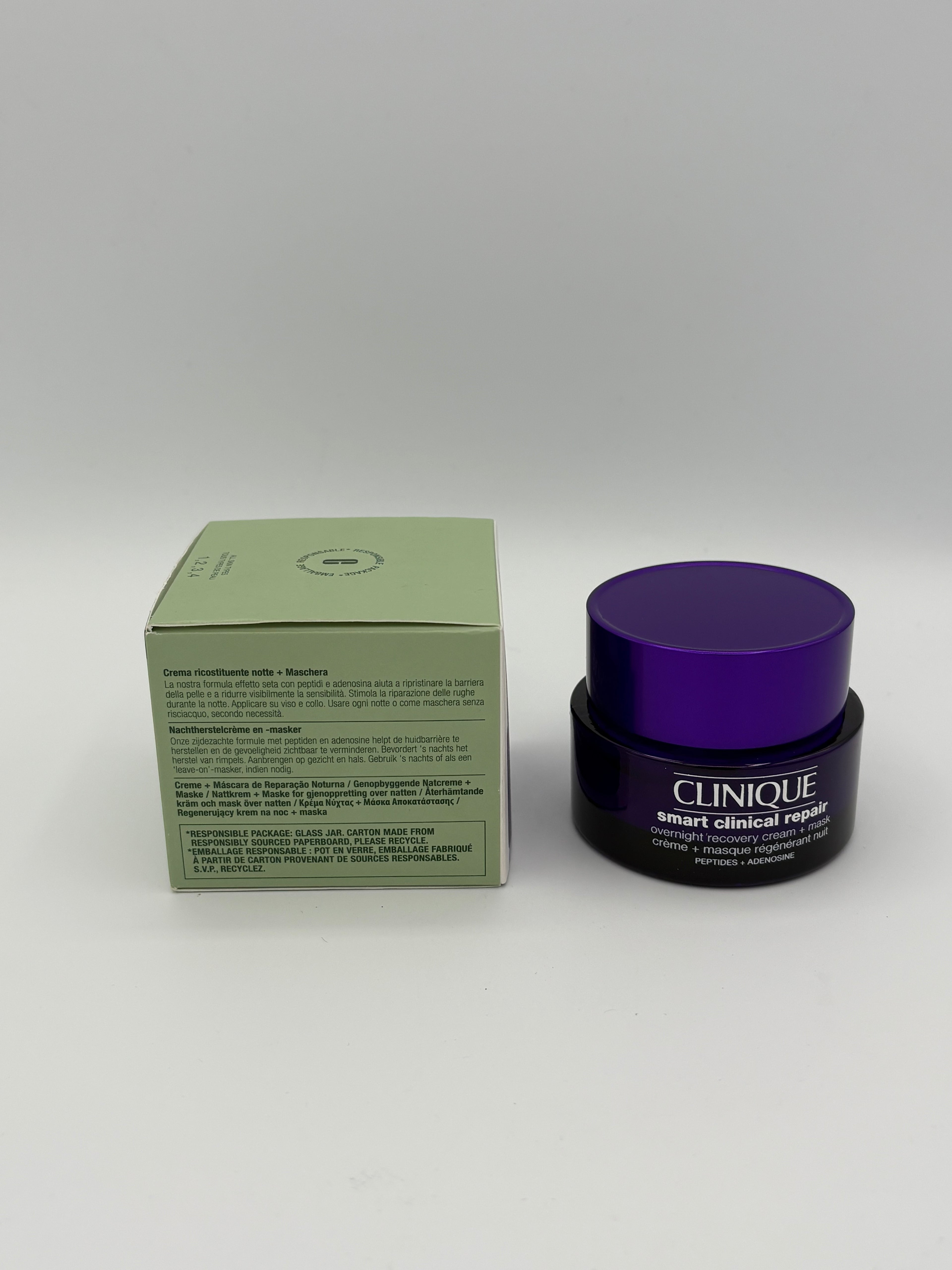 BLOCK36: CREMA	CLINIQUE	SMART CLINICAL REPAIR OVERNIGHT RECOVERY CREAM + MASK