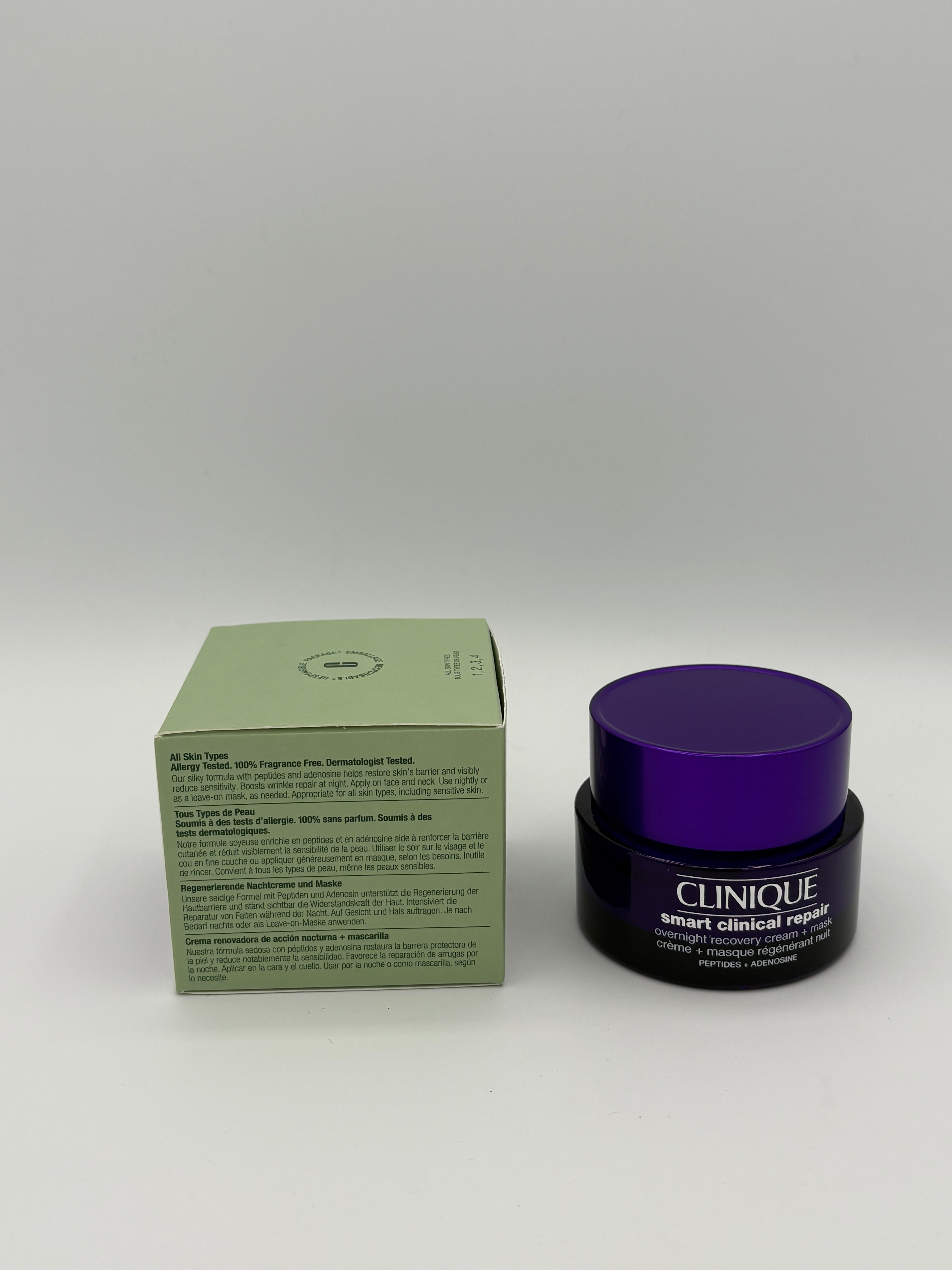 BLOCK36: CREMA	CLINIQUE	SMART CLINICAL REPAIR OVERNIGHT RECOVERY CREAM + MASK