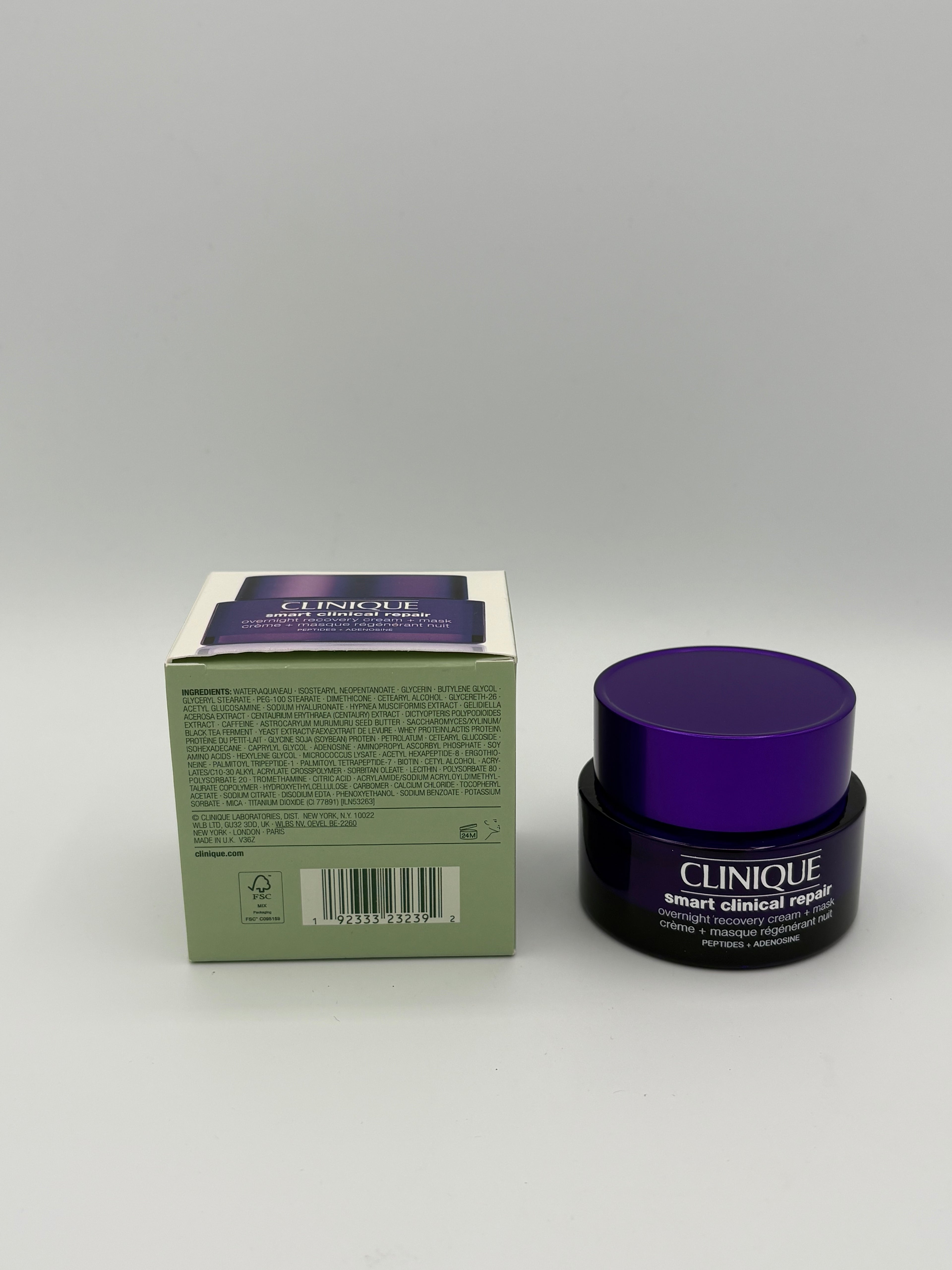 BLOCK36: CREMA	CLINIQUE	SMART CLINICAL REPAIR OVERNIGHT RECOVERY CREAM + MASK