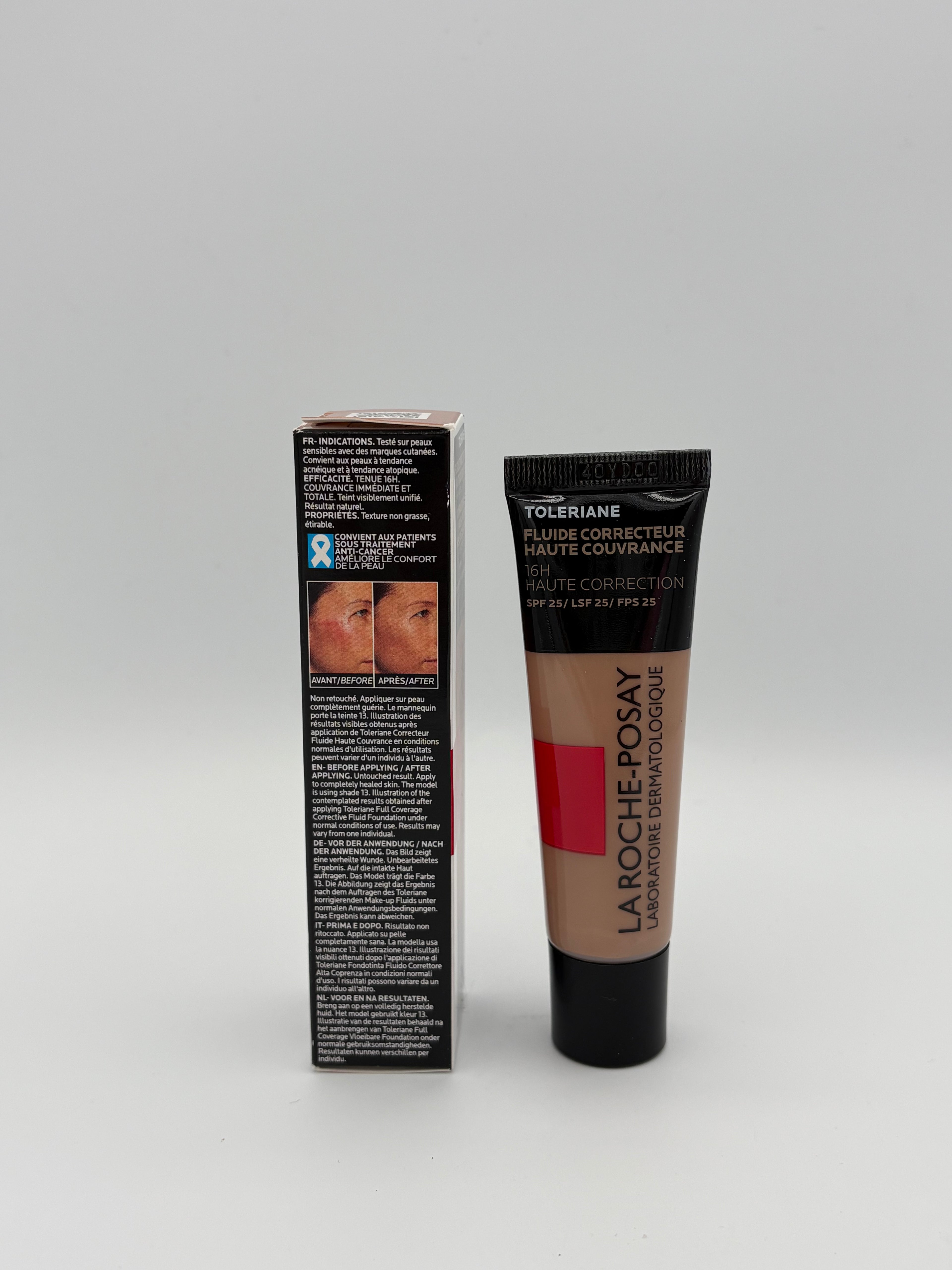 BLOCK36: FLUIDO	LA ROCHE POSAY	TOLERIANE FLUIDE CORRECTEUR  HAUTE  COUVRANCE SPF 25 TEINTE 14