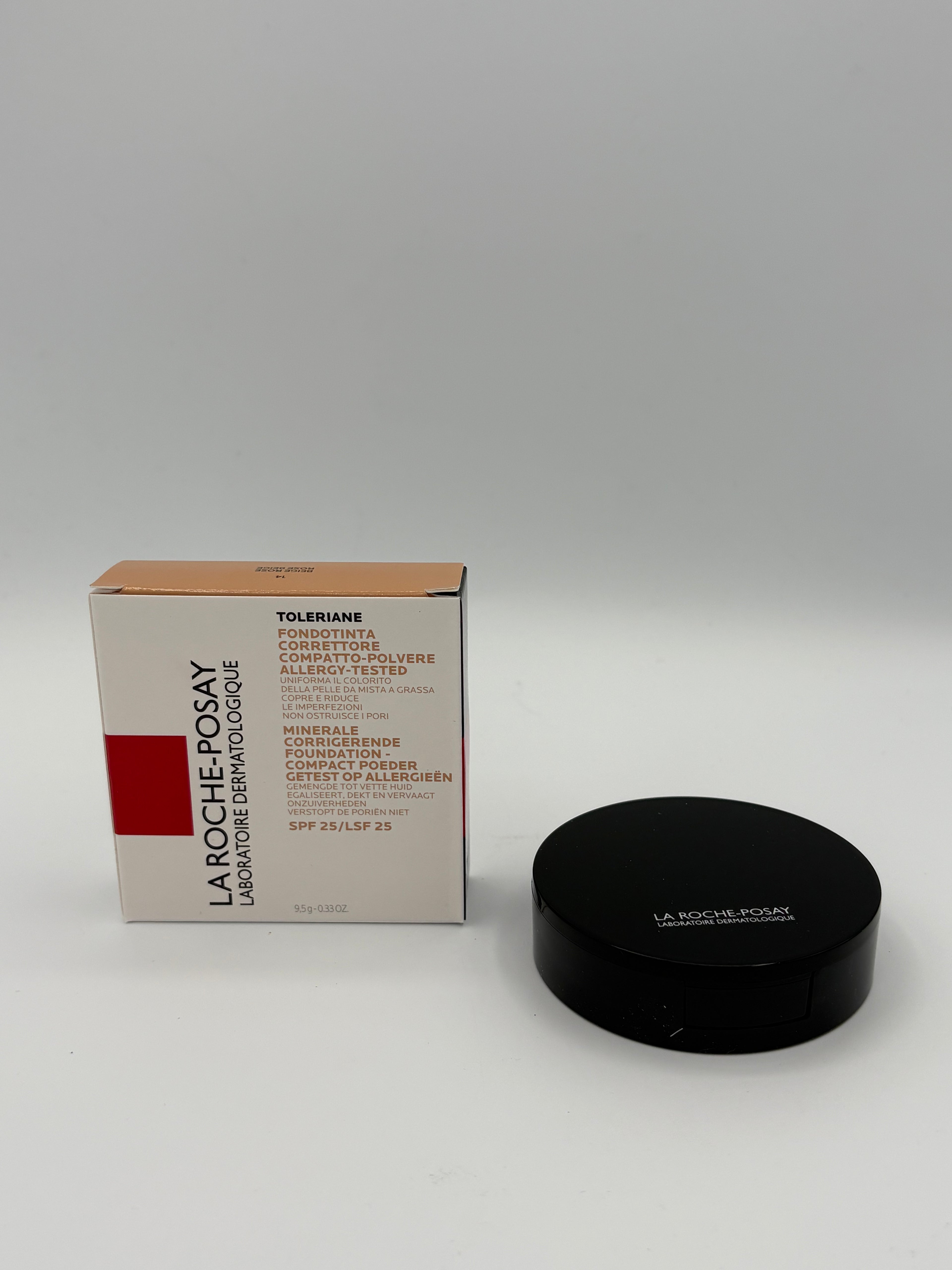 BLOCK36: KOMPAKTPUDER	LA ROCHE POSAY	TOLERIANE KORRIGIERENDES KOMPAKT-PUDER-MAKE-UP SPF 25 ROSÉ BEIGE 14