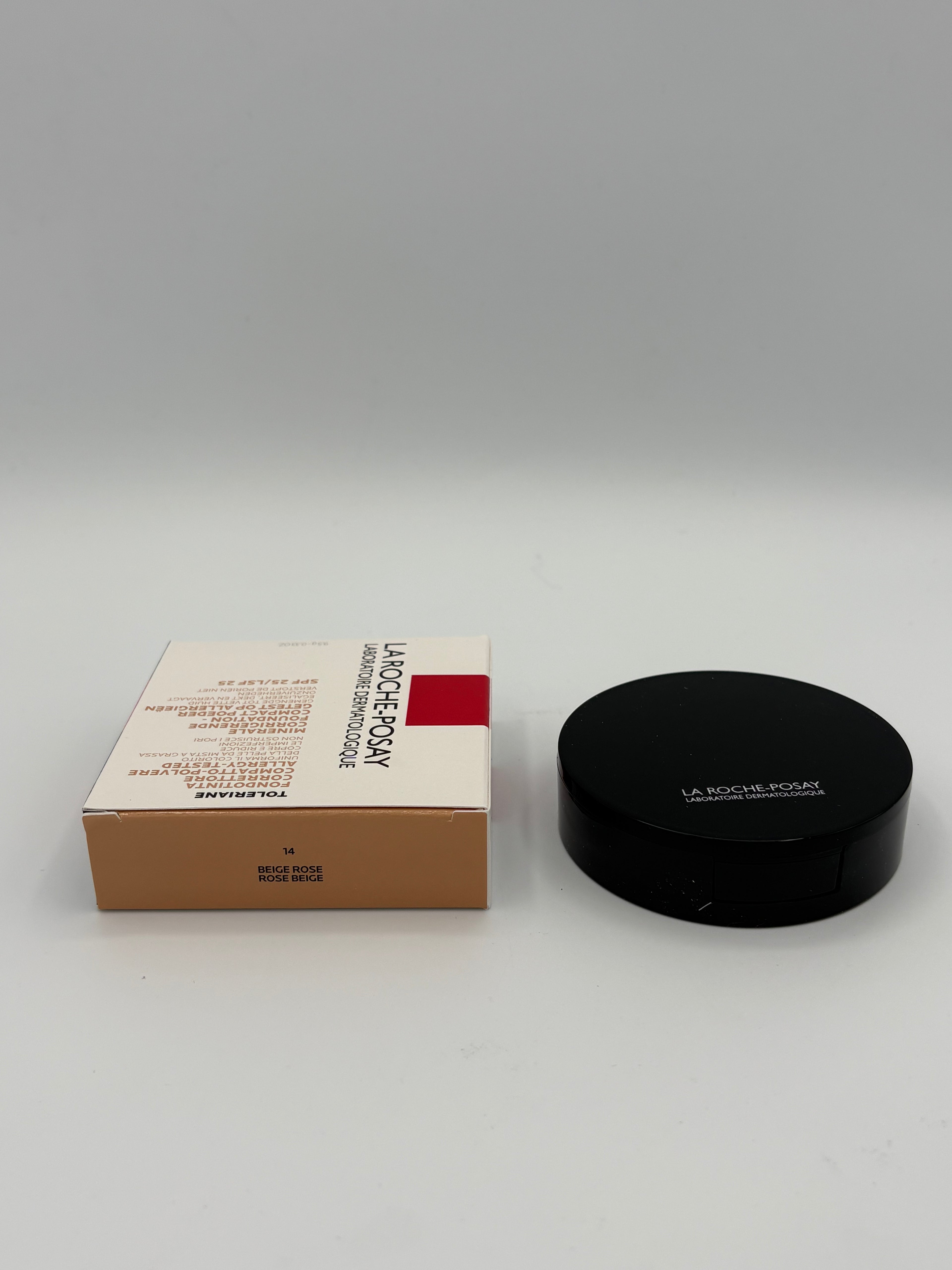 BLOCK36: KOMPAKTPUDER	LA ROCHE POSAY	TOLERIANE KORRIGIERENDES KOMPAKT-PUDER-MAKE-UP SPF 25 ROSÉ BEIGE 14