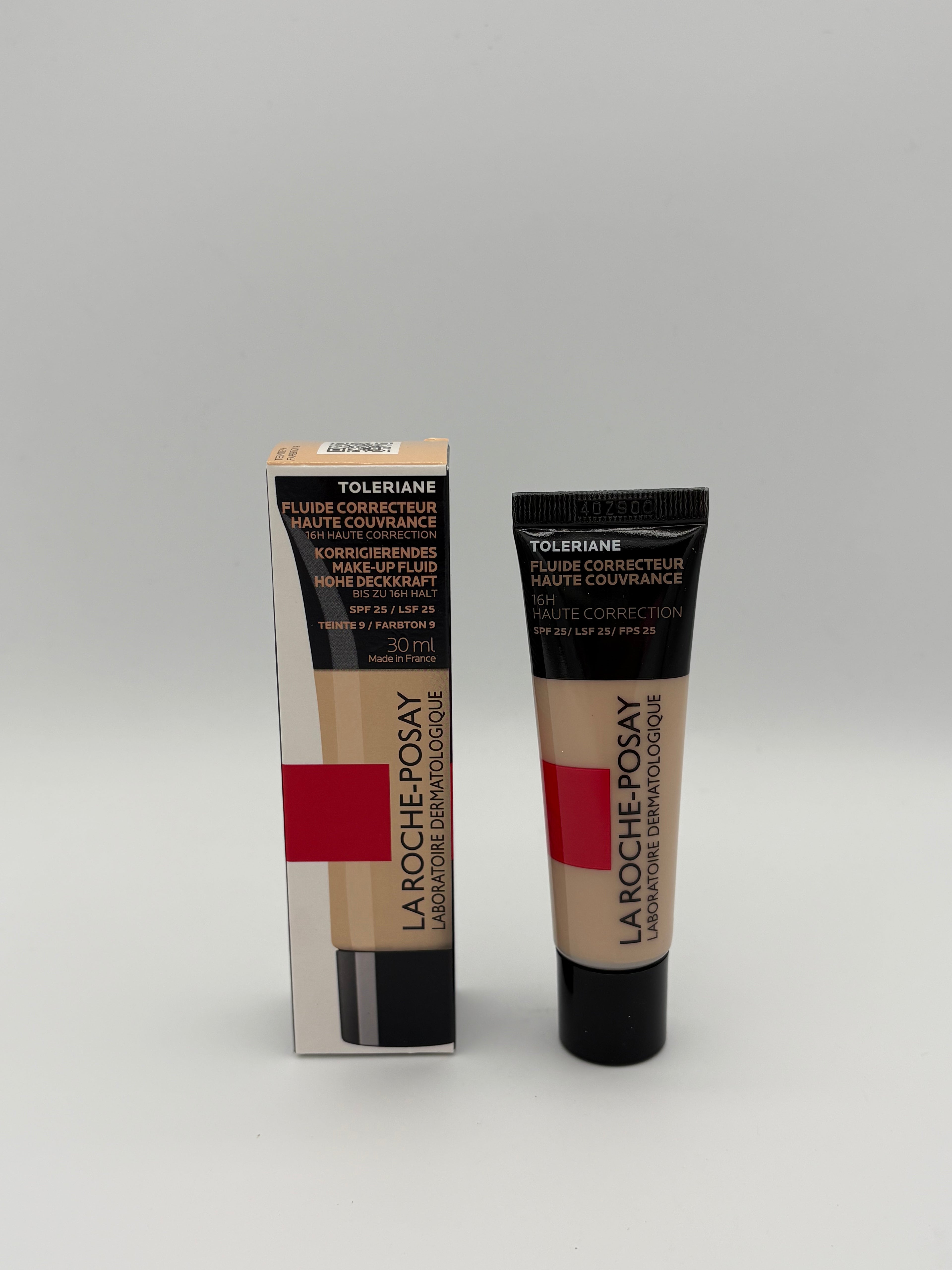 BLOCK36: FLUIDO	LA ROCHE POSAY	TOLERIANE FLUIDE CORRECTEUR  HAUTE  COUVRANCE SPF 25 TEINTE 9