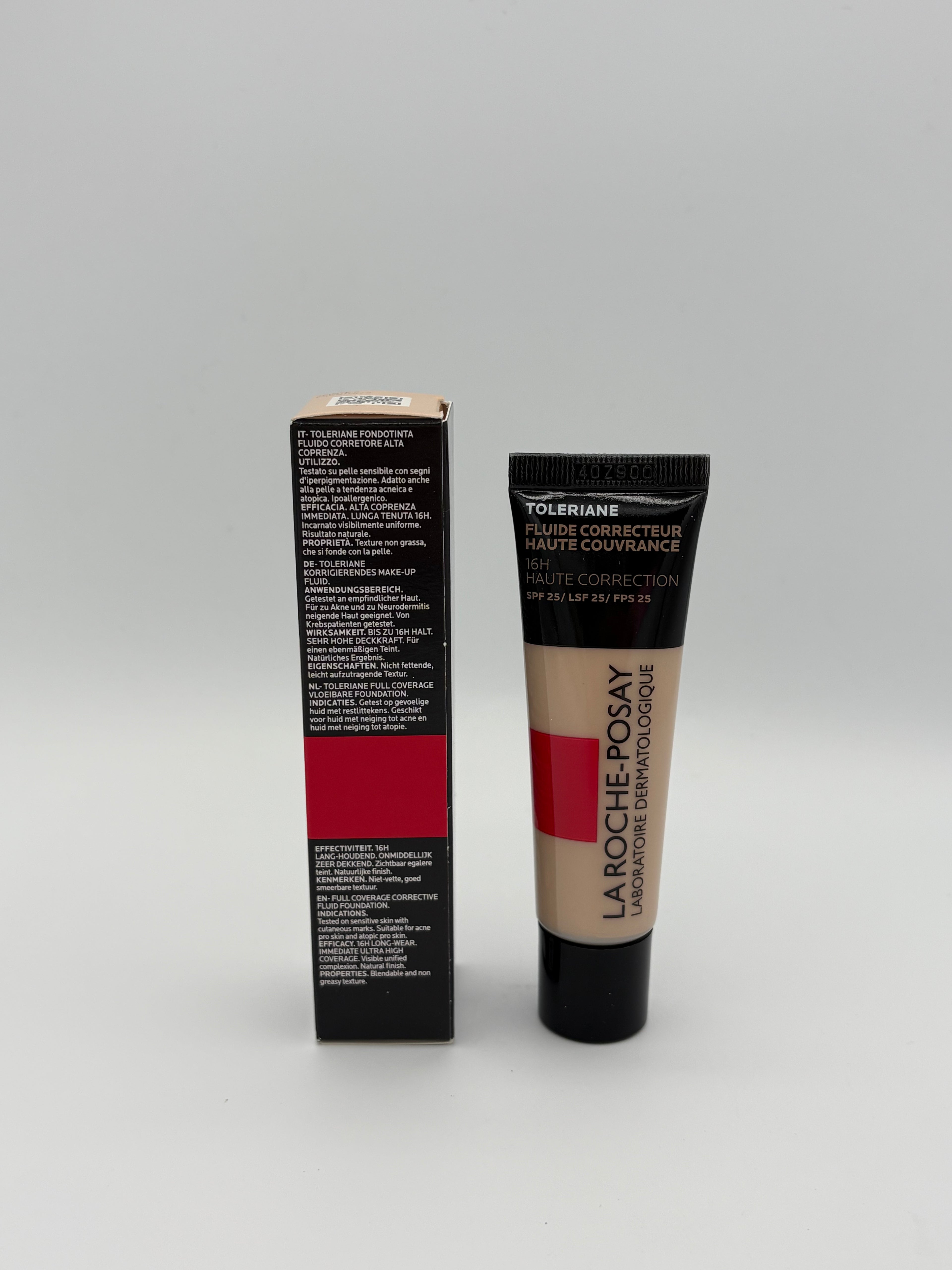 BLOCK36: FLUIDO	LA ROCHE POSAY	TOLERIANE FLUIDE CORRECTEUR  HAUTE  COUVRANCE SPF 25 TEINTE 9