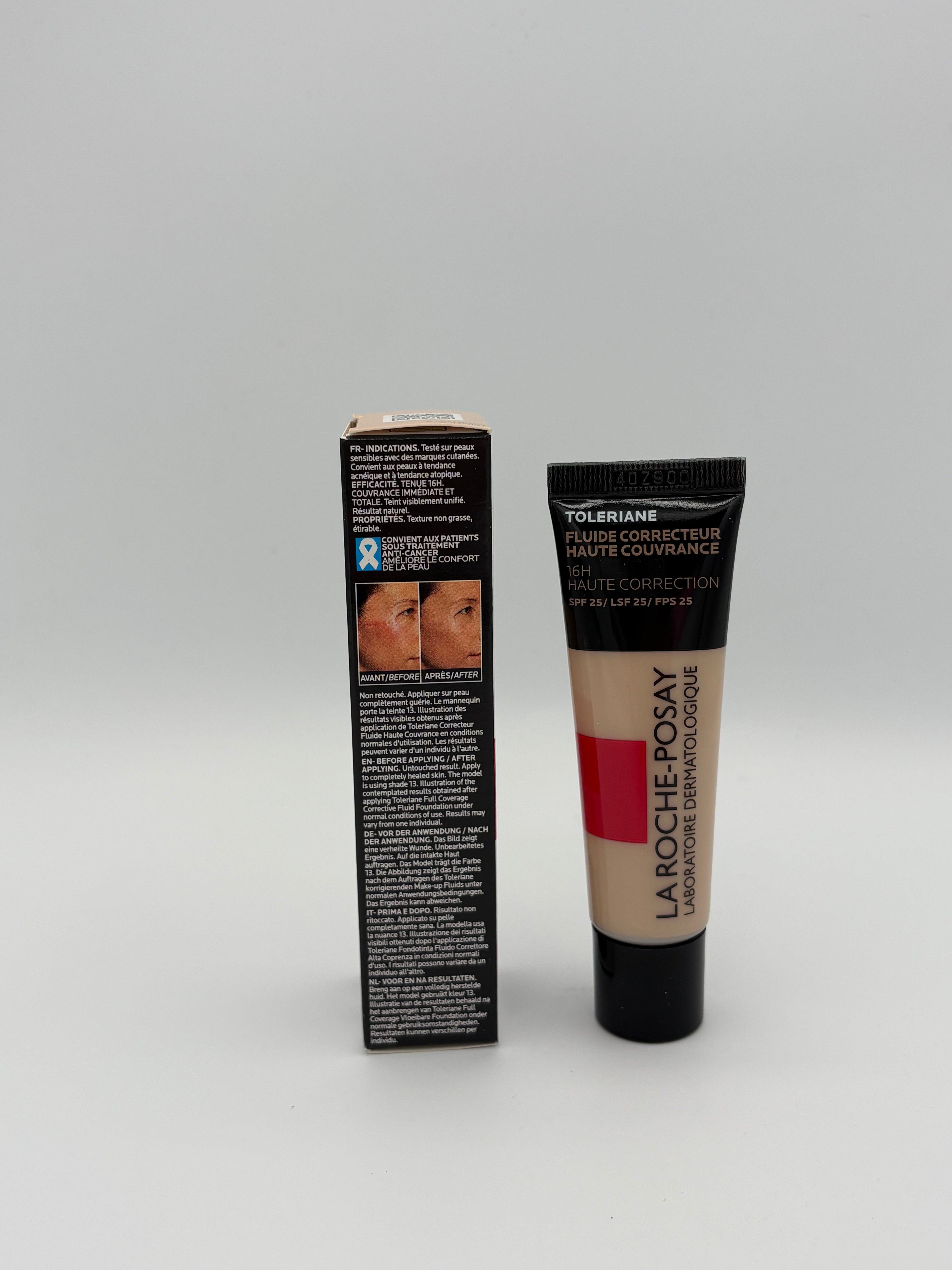 BLOCK36: FLUIDO	LA ROCHE POSAY	TOLERIANE FLUIDE CORRECTEUR  HAUTE  COUVRANCE SPF 25 TEINTE 9
