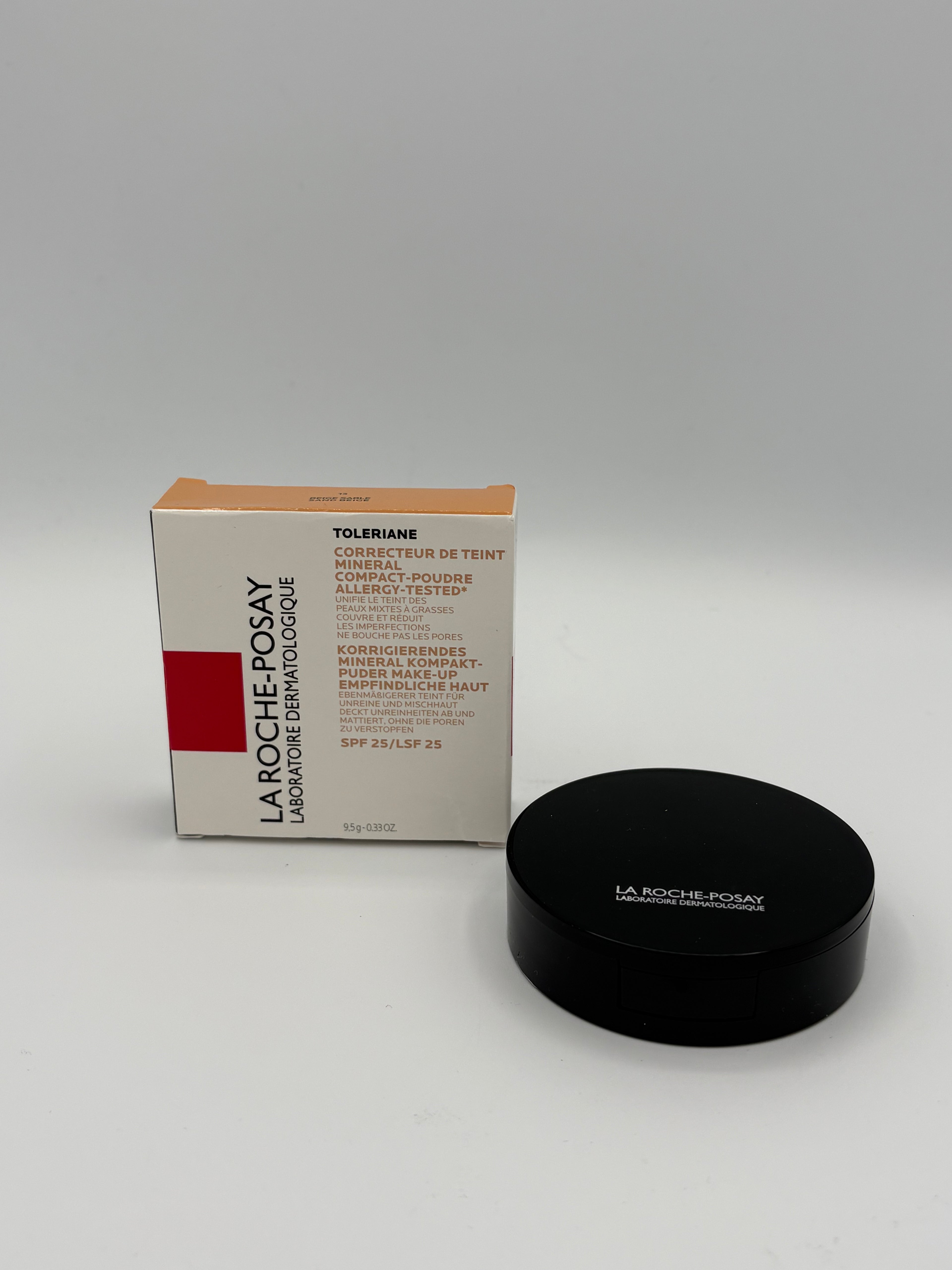 BLOCK36: KOMPAKT PUDER	LA ROCHE POSAY	TOLERIANE KORRIGIERENDES KOMPAKT PUDER-MAKE-UP LSF 25 SANDBEIGE 13