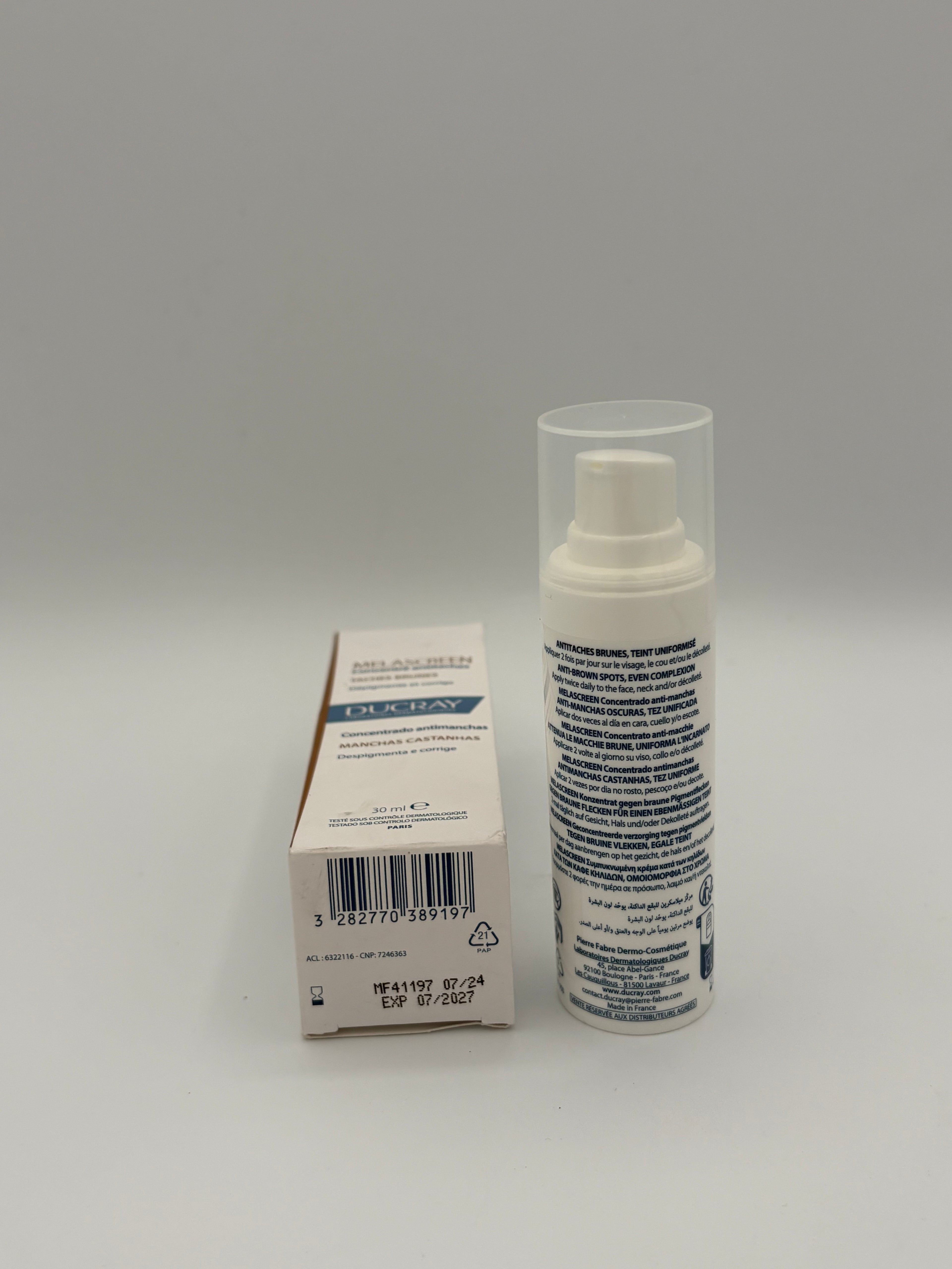 BLOCK36: SIERO	DUCRAY	MELASCREEN ANTI-BROWN SPOTS