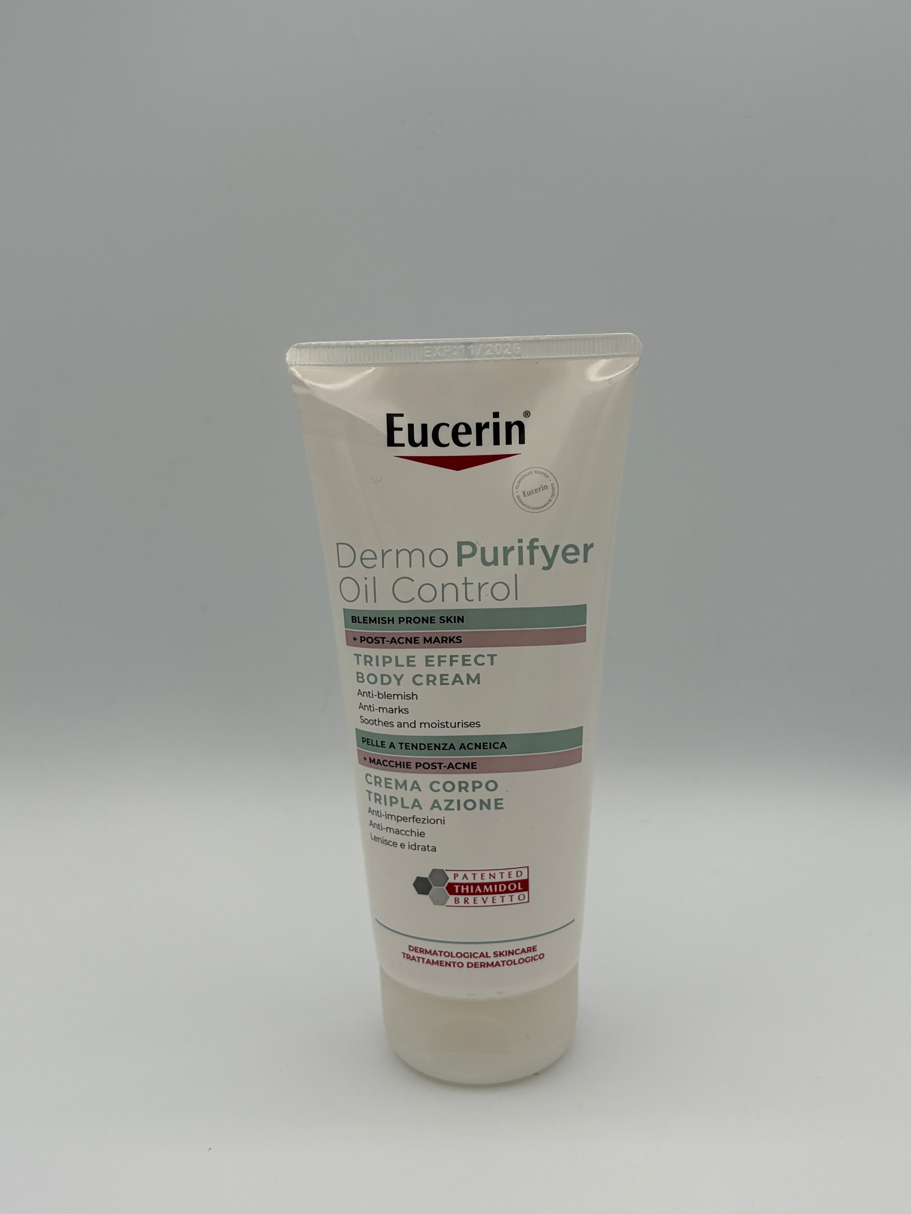 BLOCK36: CREMA 	EUCERIN	CREMA CORPO DERMO PURIFYER OIL CONTROL