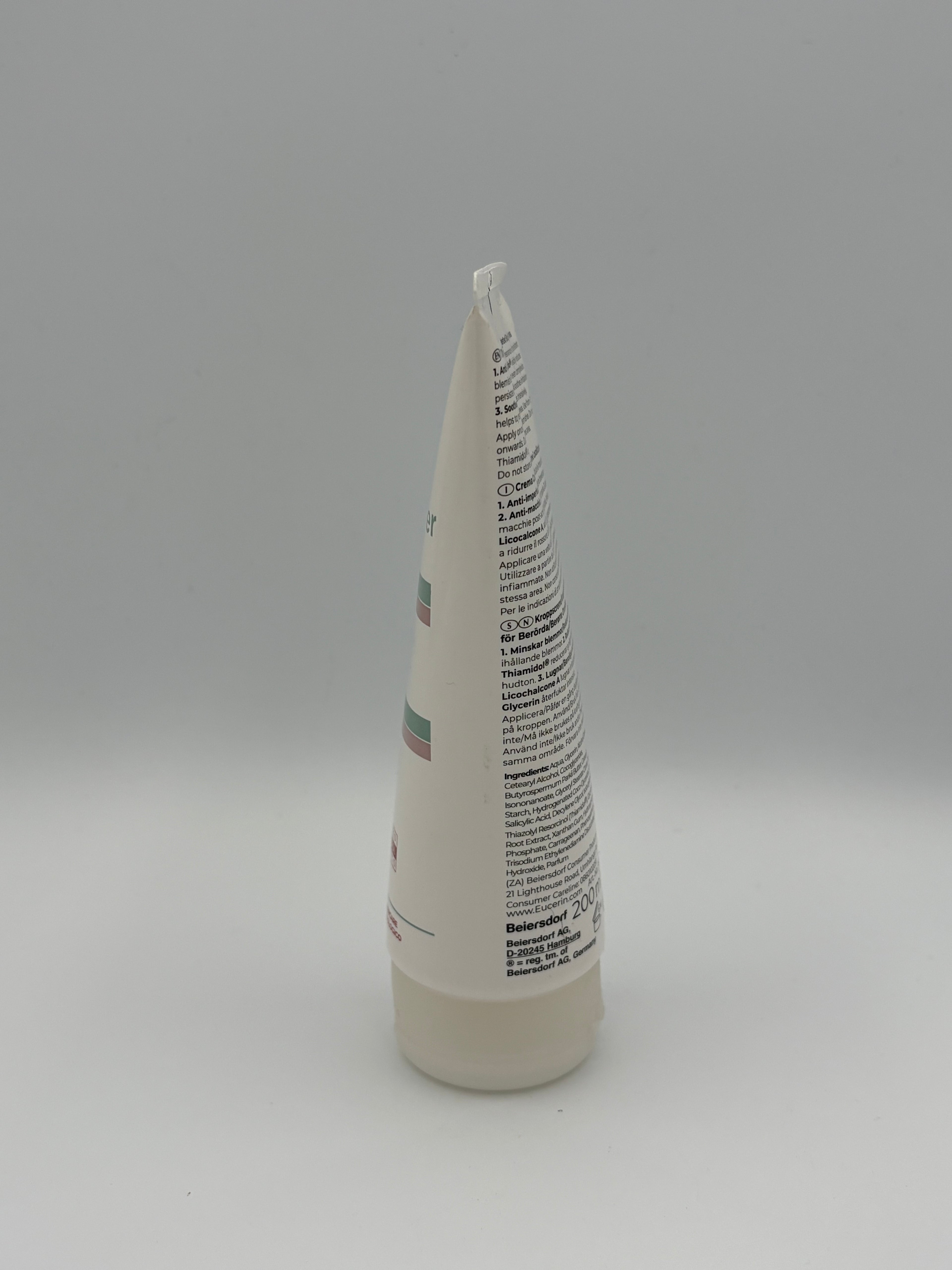 BLOCK36: CREMA 	EUCERIN	CREMA CORPO DERMO PURIFYER OIL CONTROL