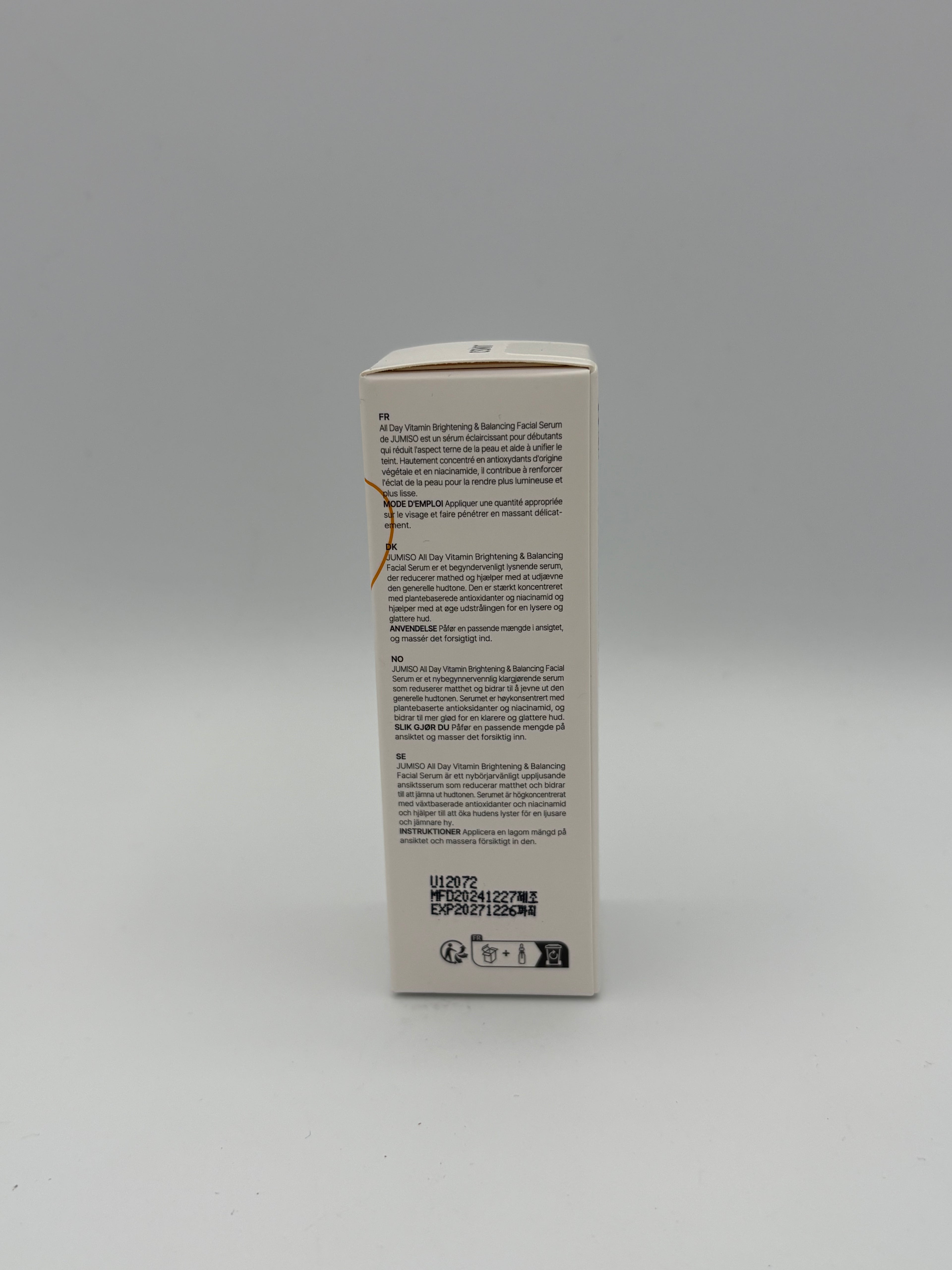 ALL DAY VITAMIN FACIAL SERUM YUMISO