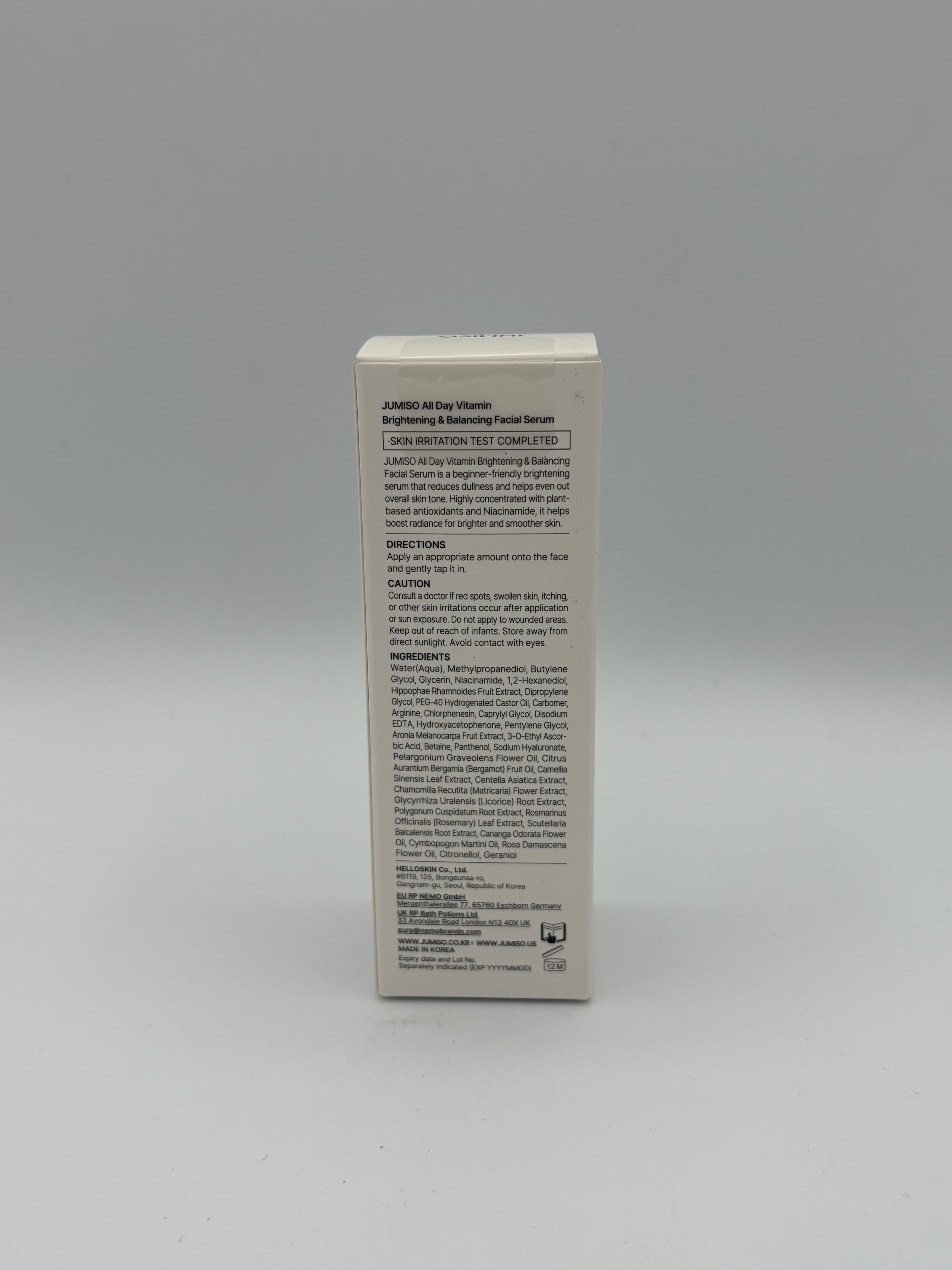 ALL DAY VITAMIN FACIAL SERUM YUMISO